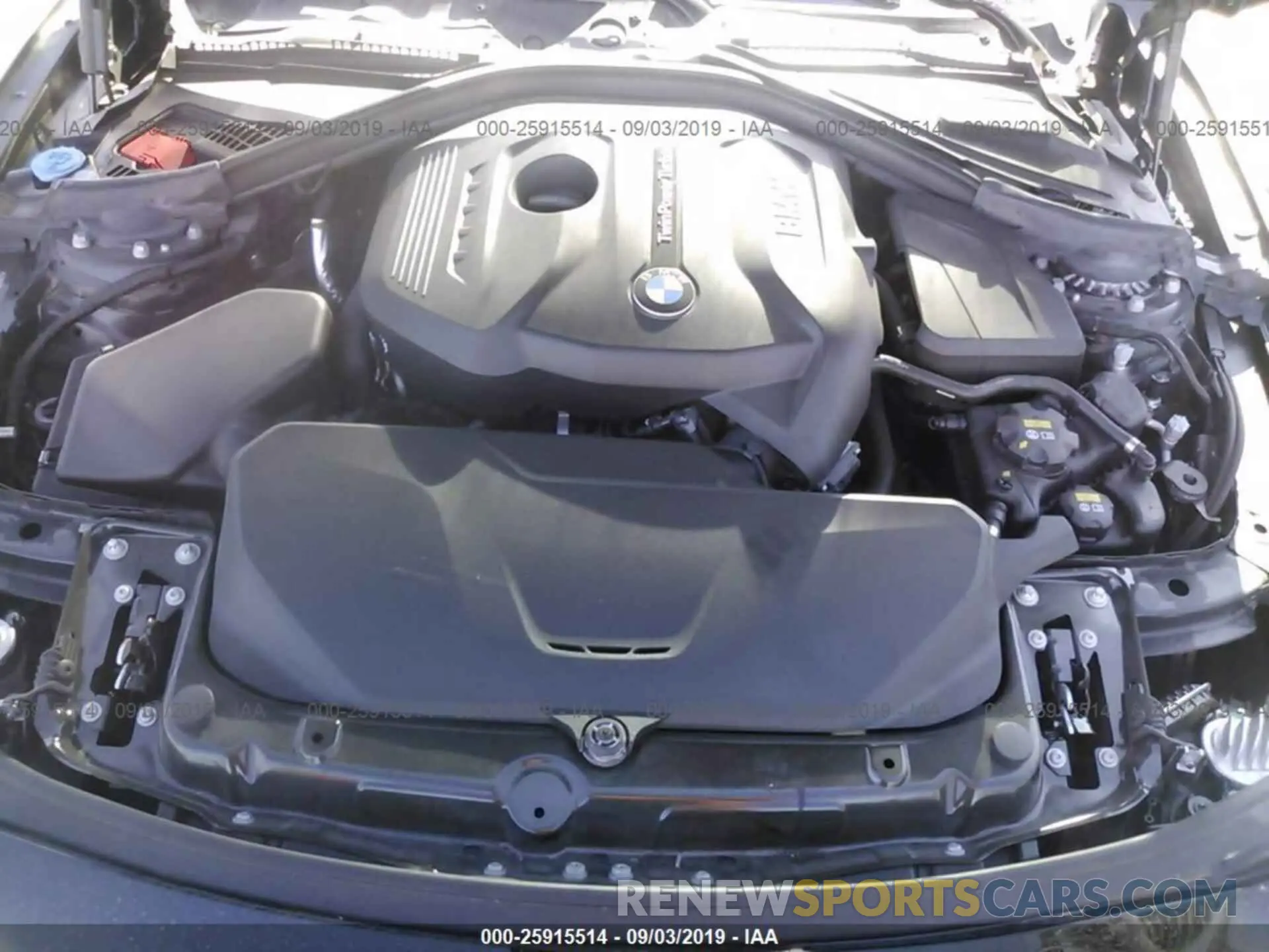 10 fotografías del automóvil dañado WBA4J1C56KBM16098 BMW 430I 2019