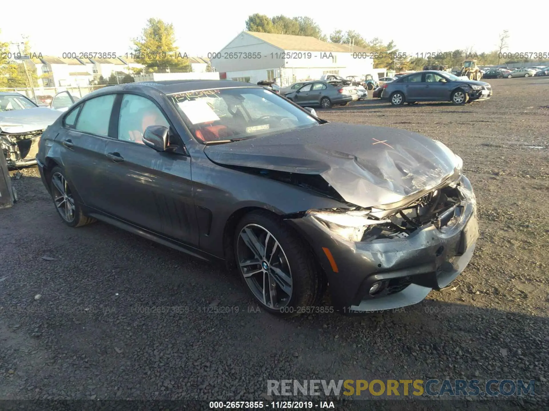 1 fotografías del automóvil dañado WBA4J1C56KBM17168 BMW 430I 2019