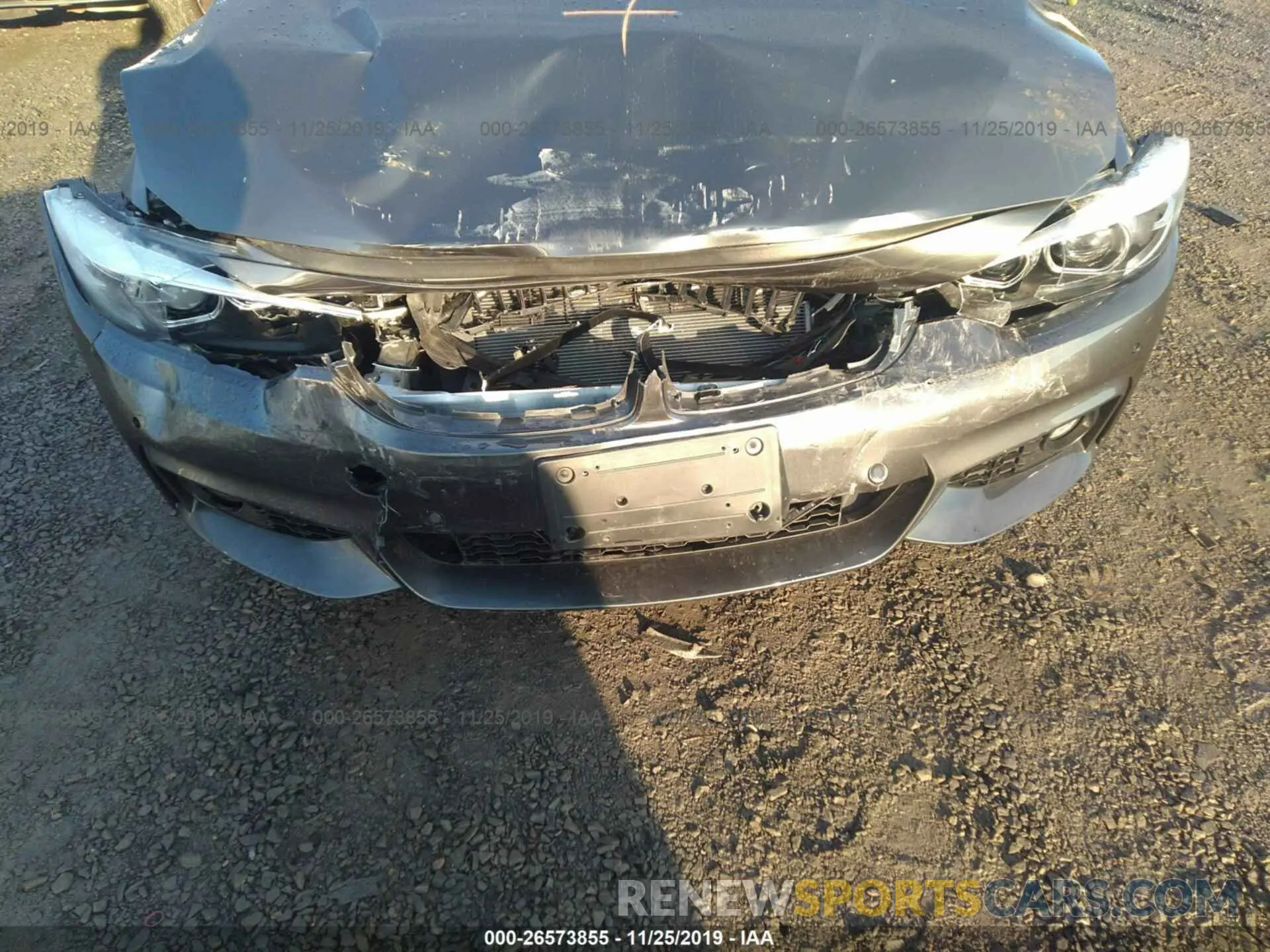 6 fotografías del automóvil dañado WBA4J1C56KBM17168 BMW 430I 2019