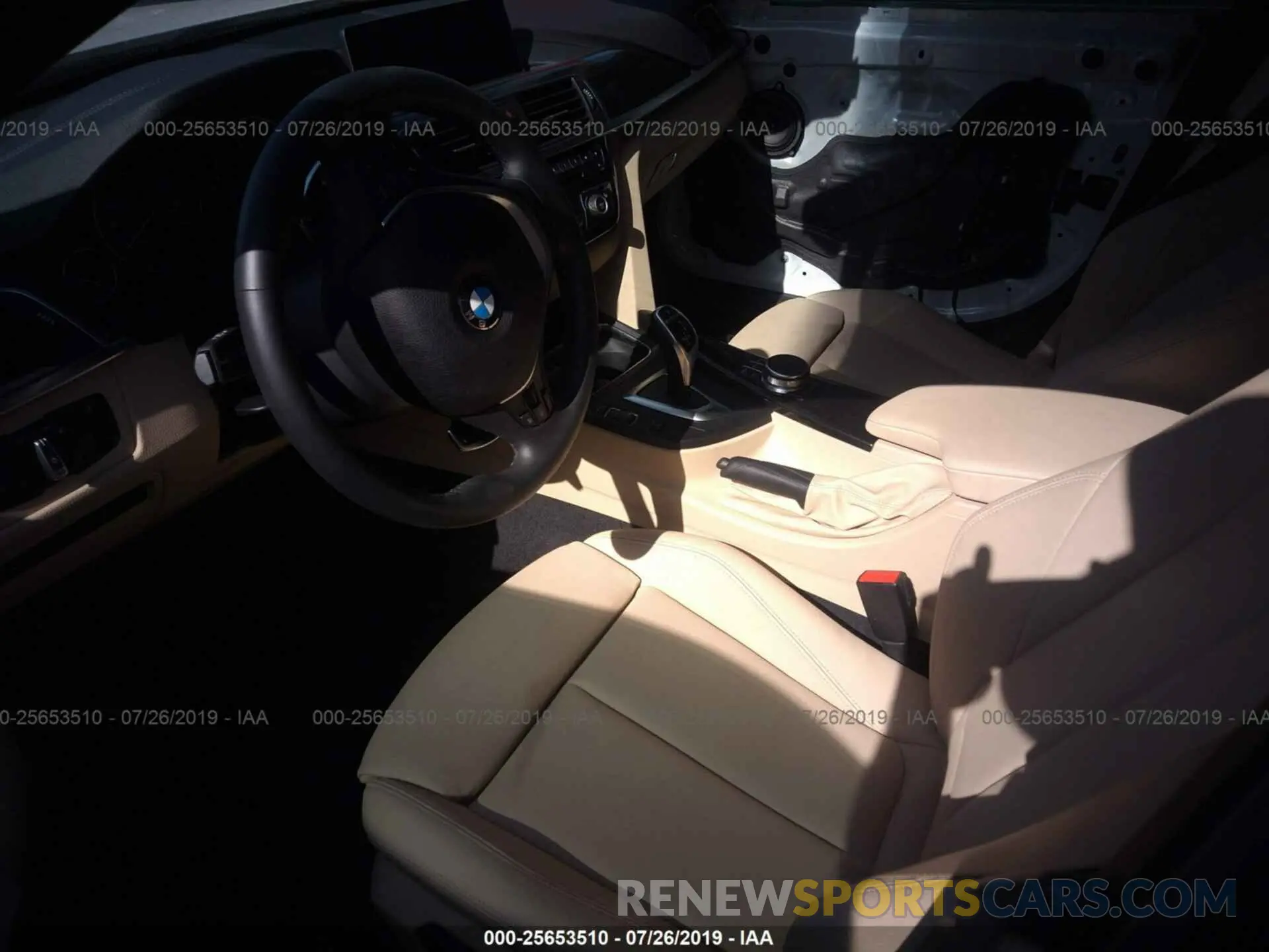 5 fotografías del automóvil dañado WBA4J1C56KBM18174 BMW 430I 2019