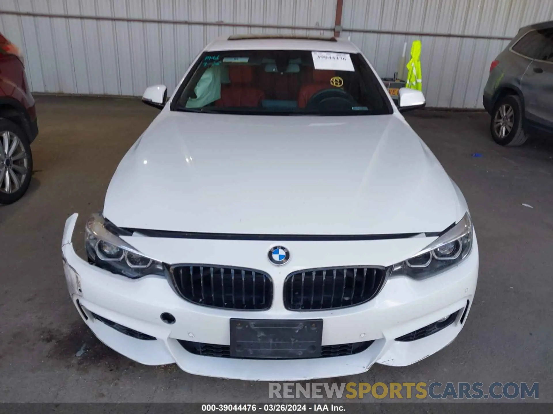 12 fotografías del automóvil dañado WBA4J1C58KBM18161 BMW 430I 2019