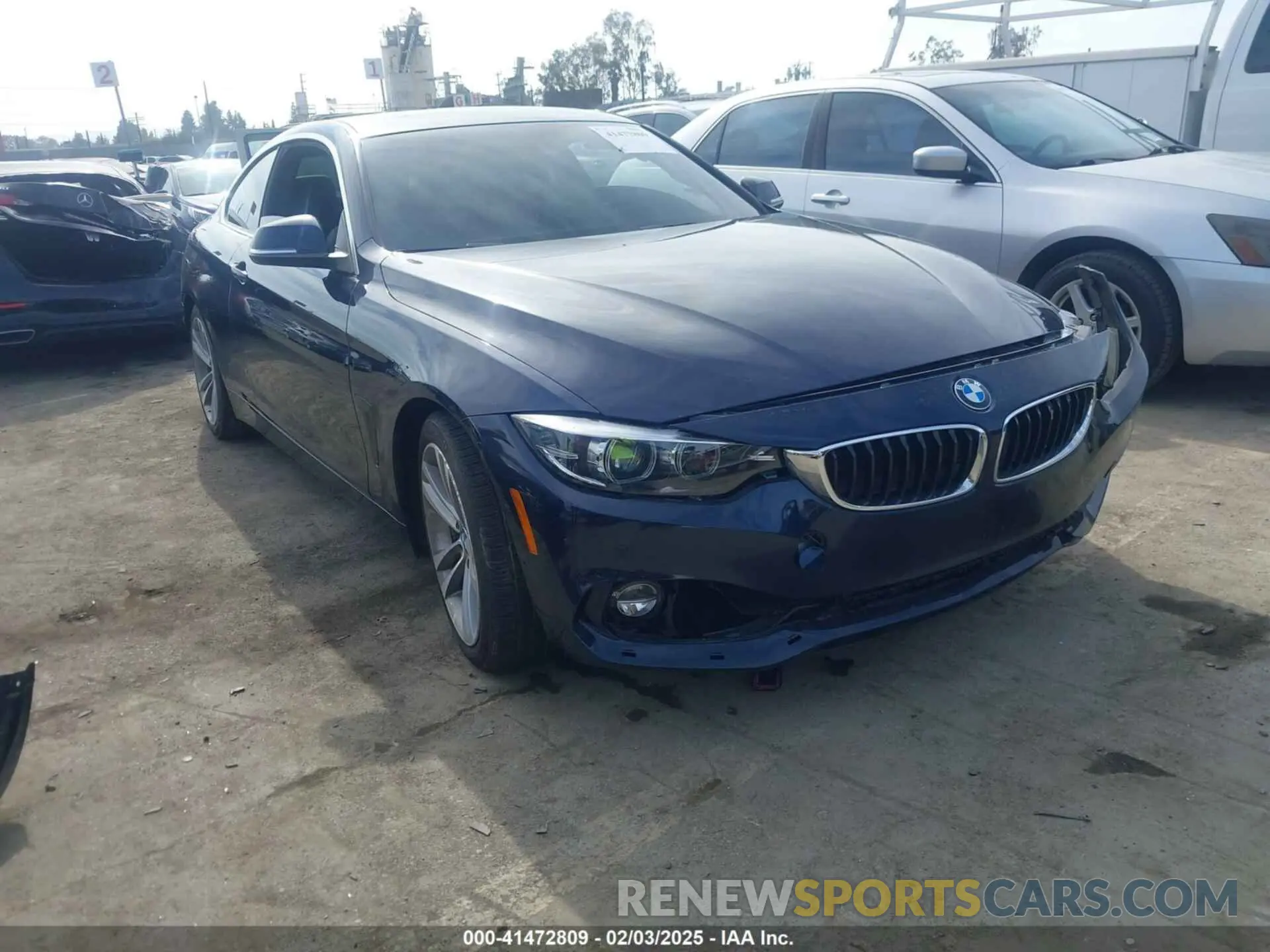 1 fotografías del automóvil dañado WBA4W3C52KAF92233 BMW 430I 2019
