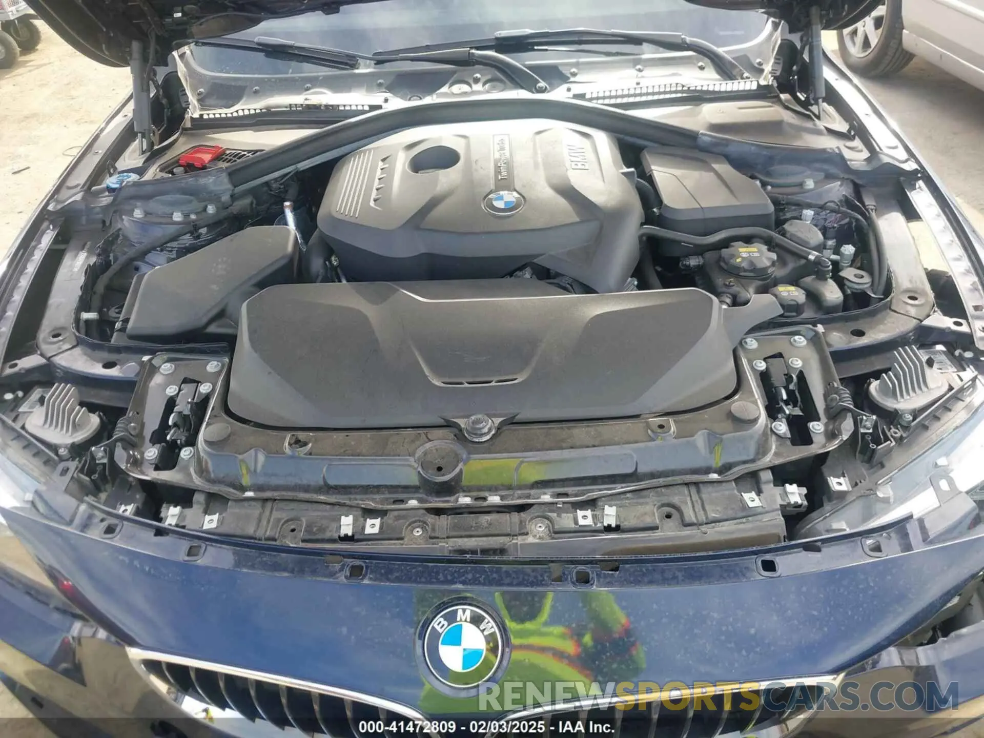 10 fotografías del automóvil dañado WBA4W3C52KAF92233 BMW 430I 2019