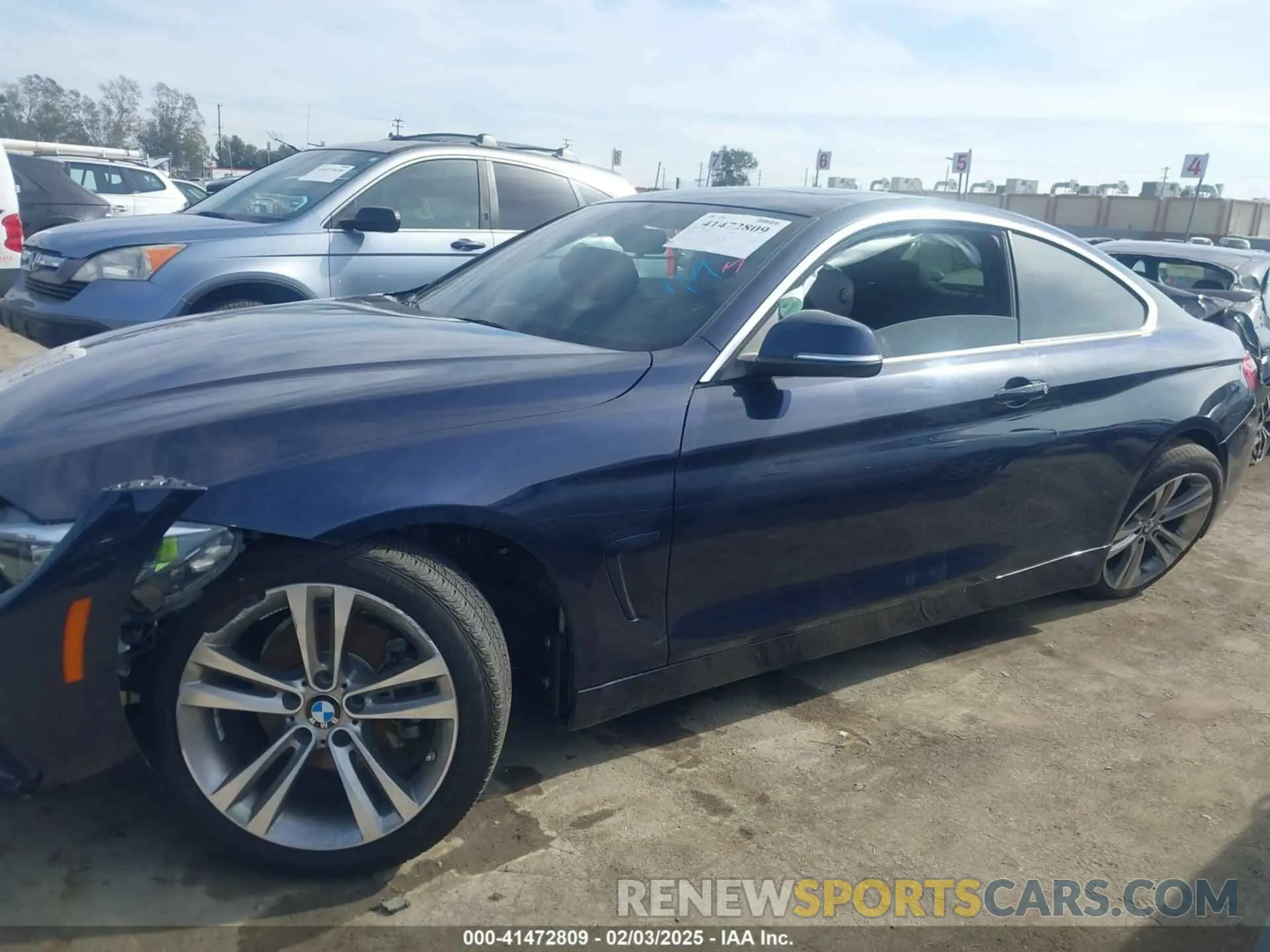 13 fotografías del automóvil dañado WBA4W3C52KAF92233 BMW 430I 2019