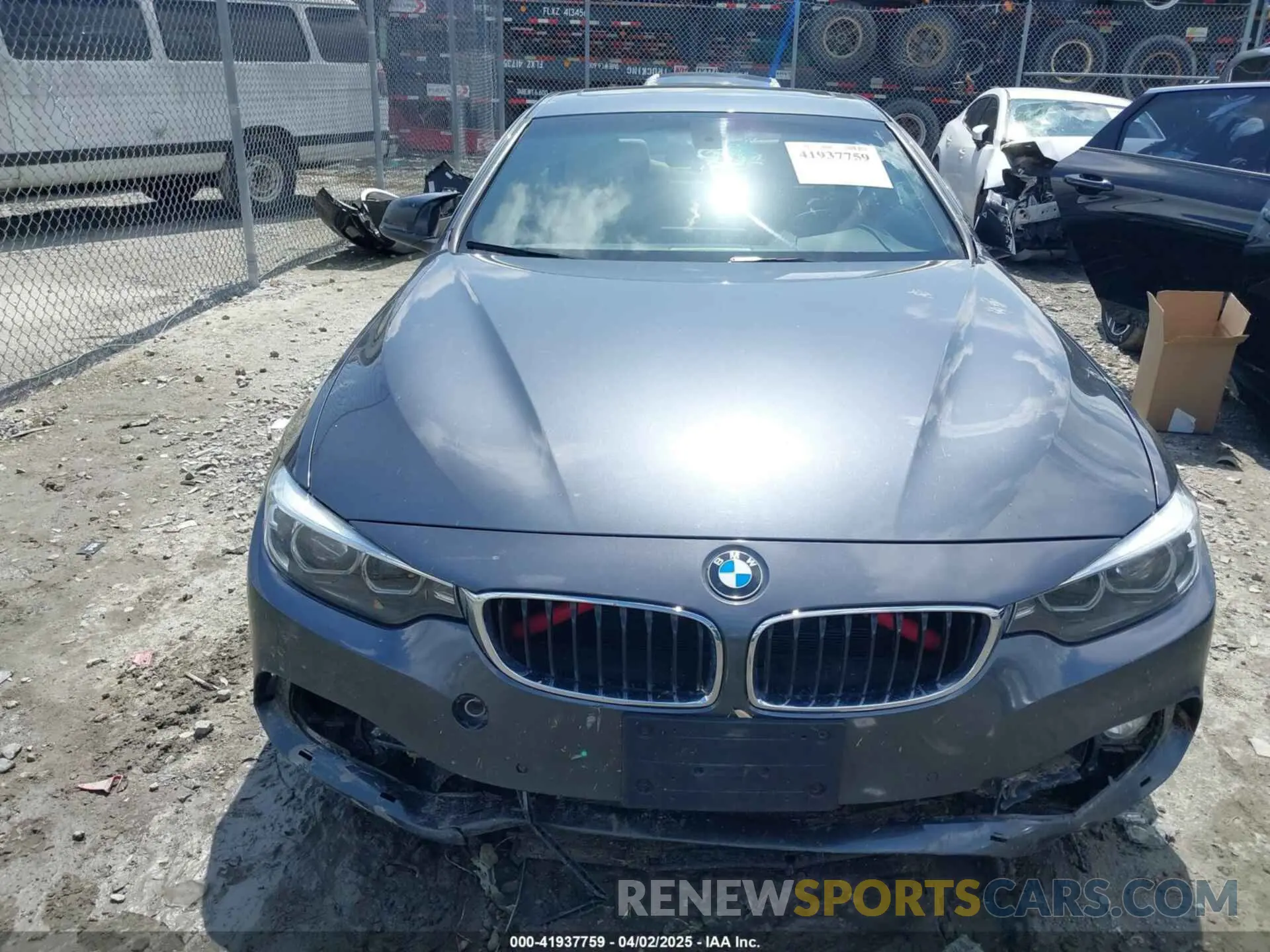 12 fotografías del automóvil dañado WBA4W3C53KAF92600 BMW 430I 2019