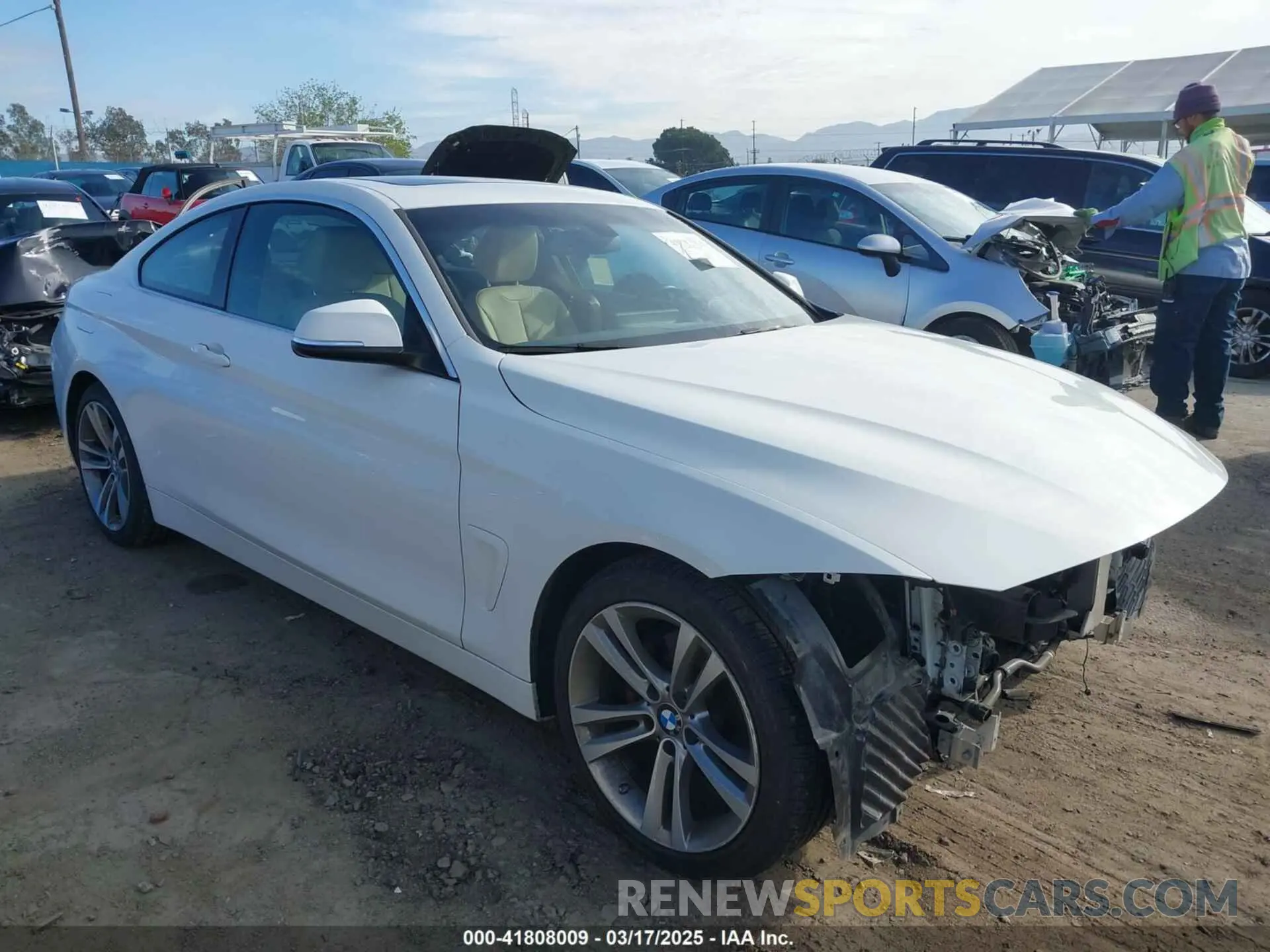 1 fotografías del automóvil dañado WBA4W3C53KAF92984 BMW 430I 2019
