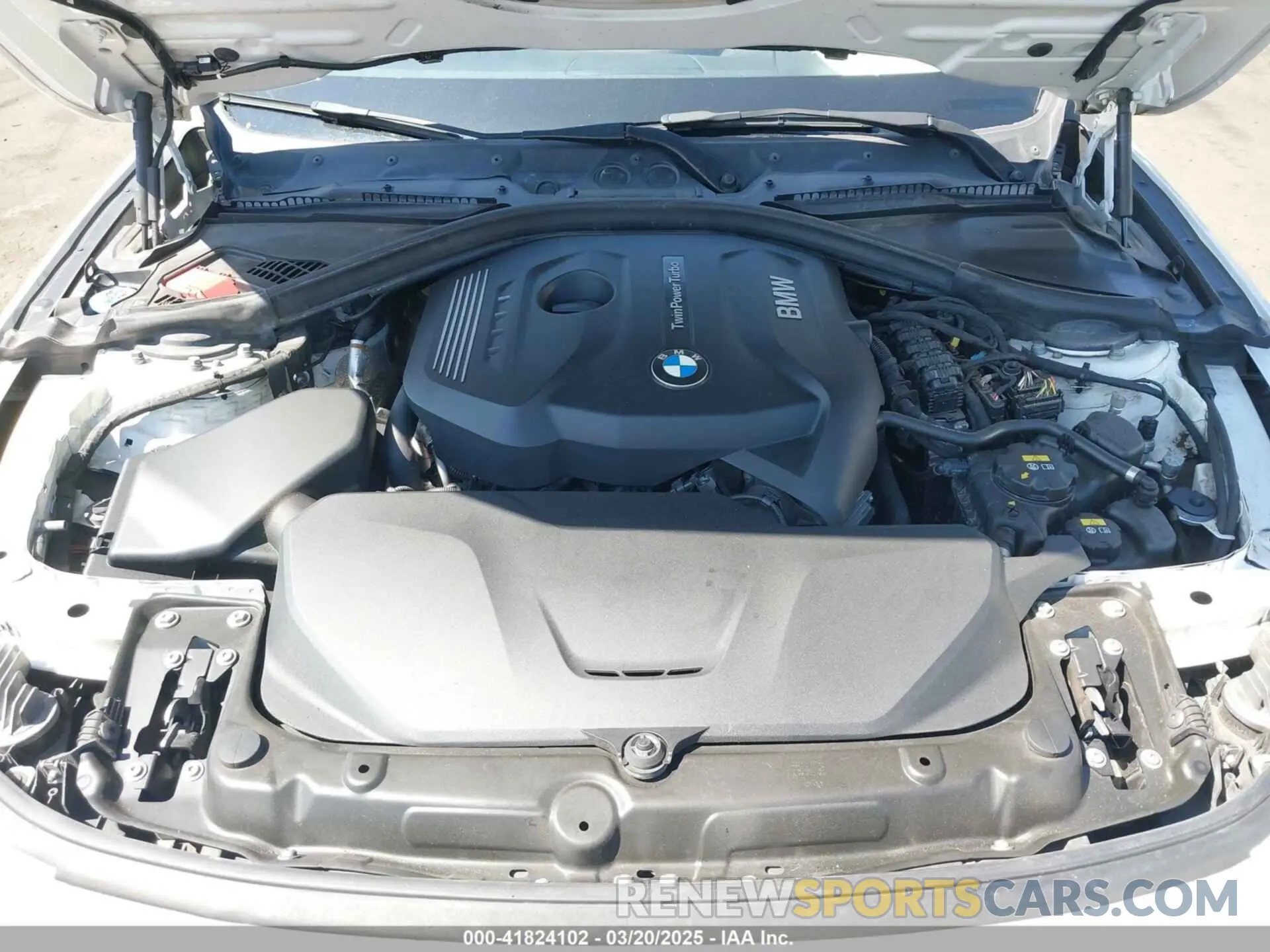 10 fotografías del automóvil dañado WBA4W3C55KAF91660 BMW 430I 2019