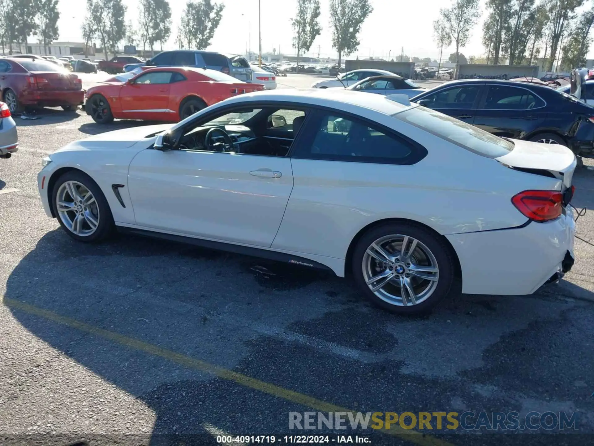 3 fotografías del automóvil dañado WBA4W3C58KAF91944 BMW 430I 2019