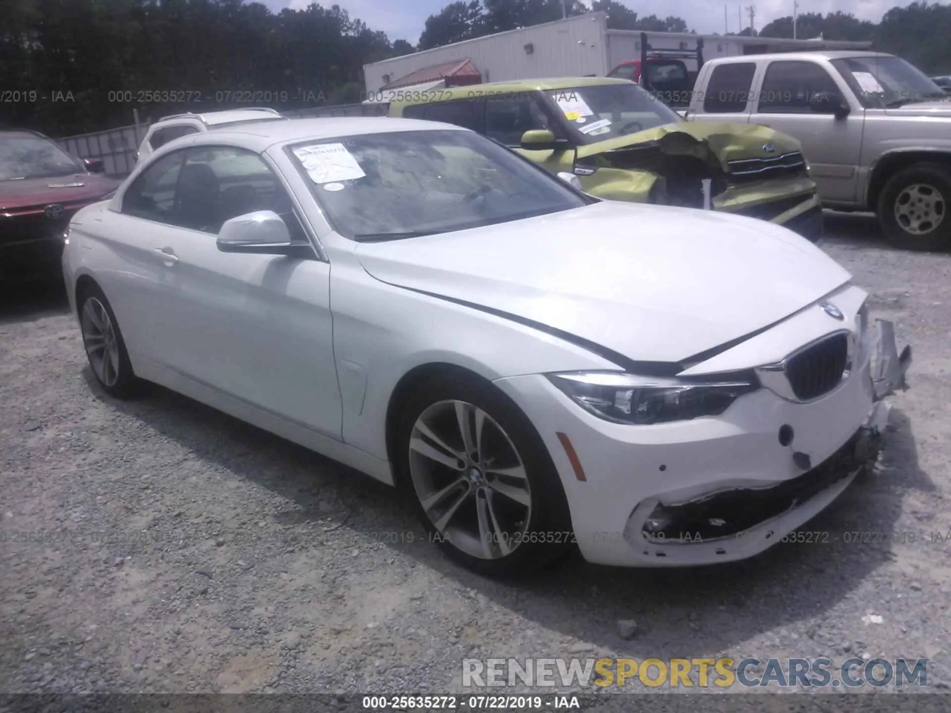 1 fotografías del automóvil dañado WBA4Z1C50KEE51715 BMW 430I 2019