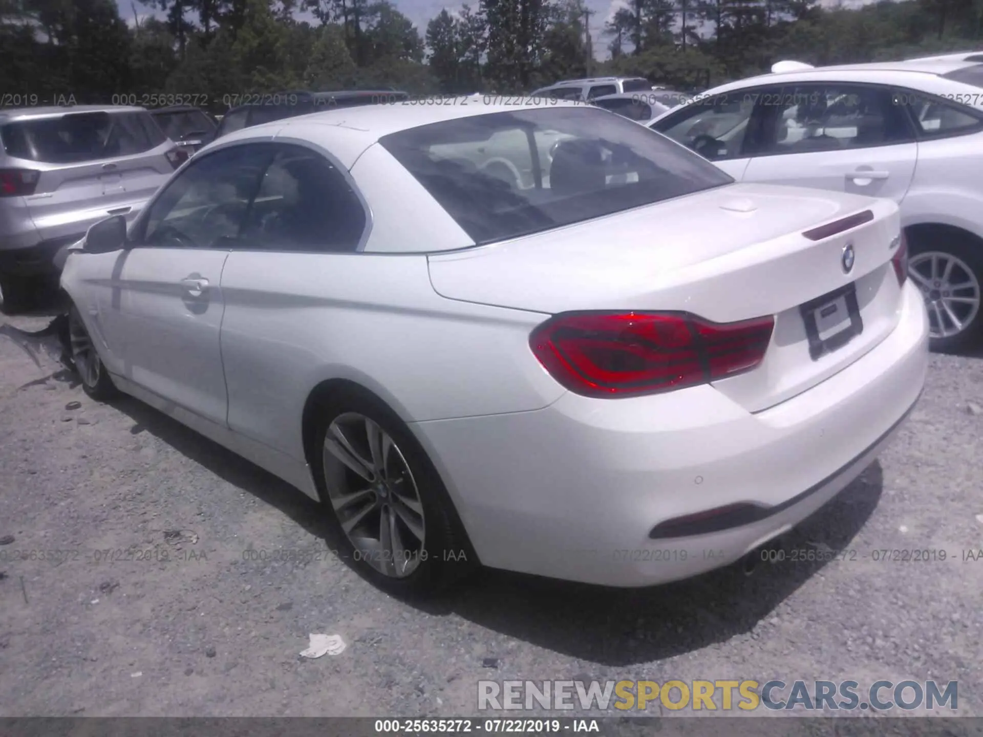3 fotografías del automóvil dañado WBA4Z1C50KEE51715 BMW 430I 2019