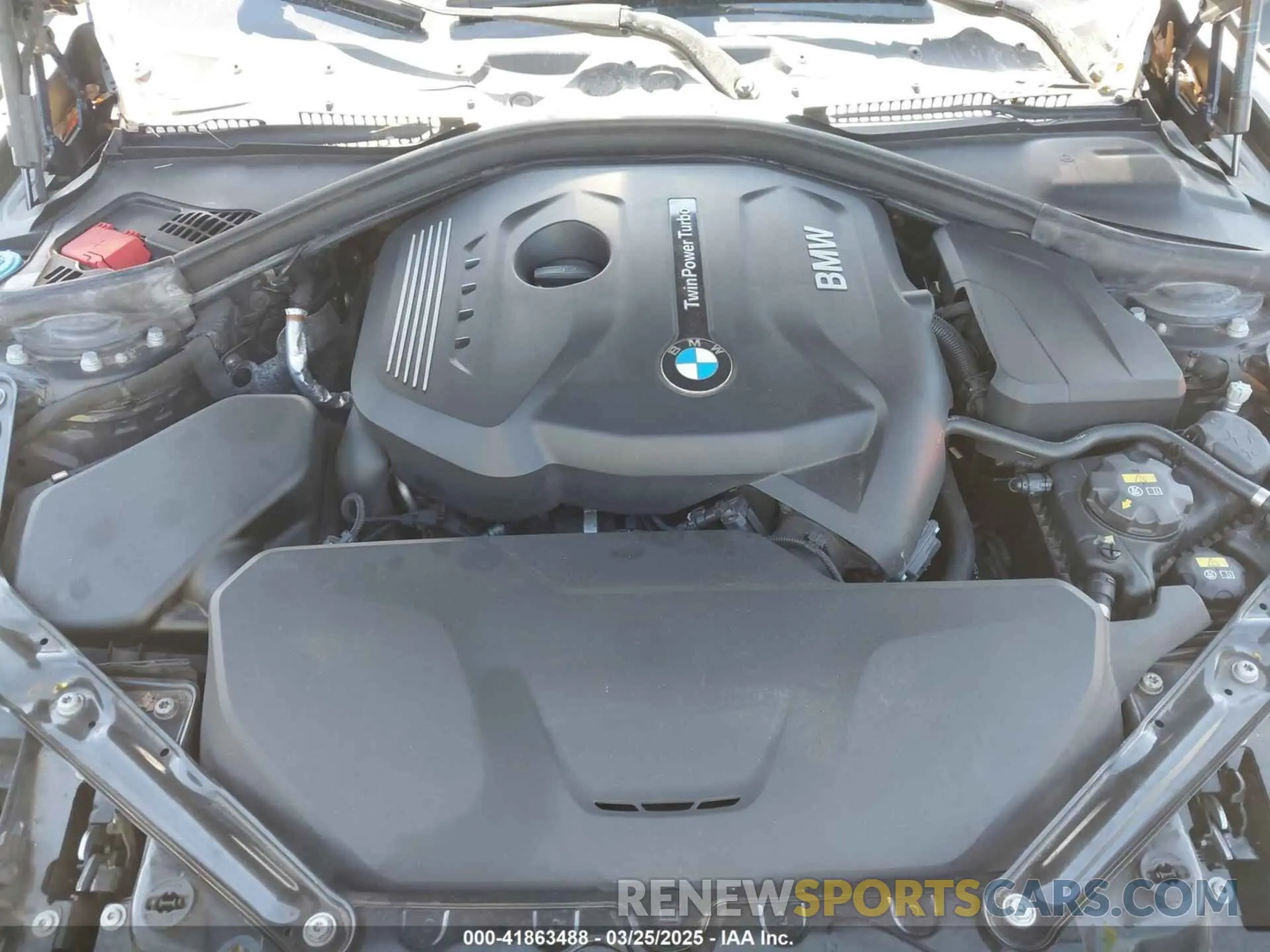 10 fotografías del automóvil dañado WBA4Z1C51KEE44675 BMW 430I 2019