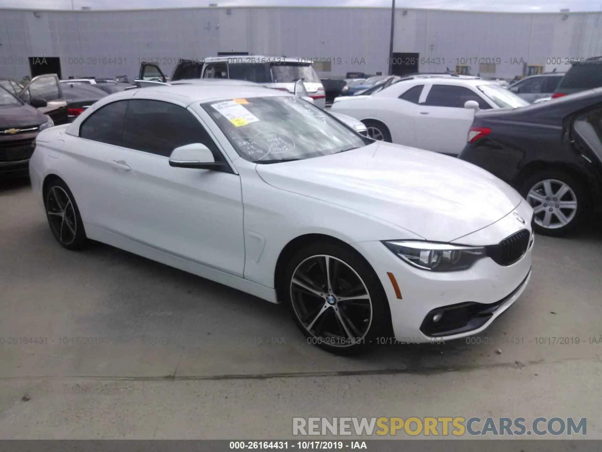1 fotografías del automóvil dañado WBA4Z1C51KEE48922 BMW 430I 2019