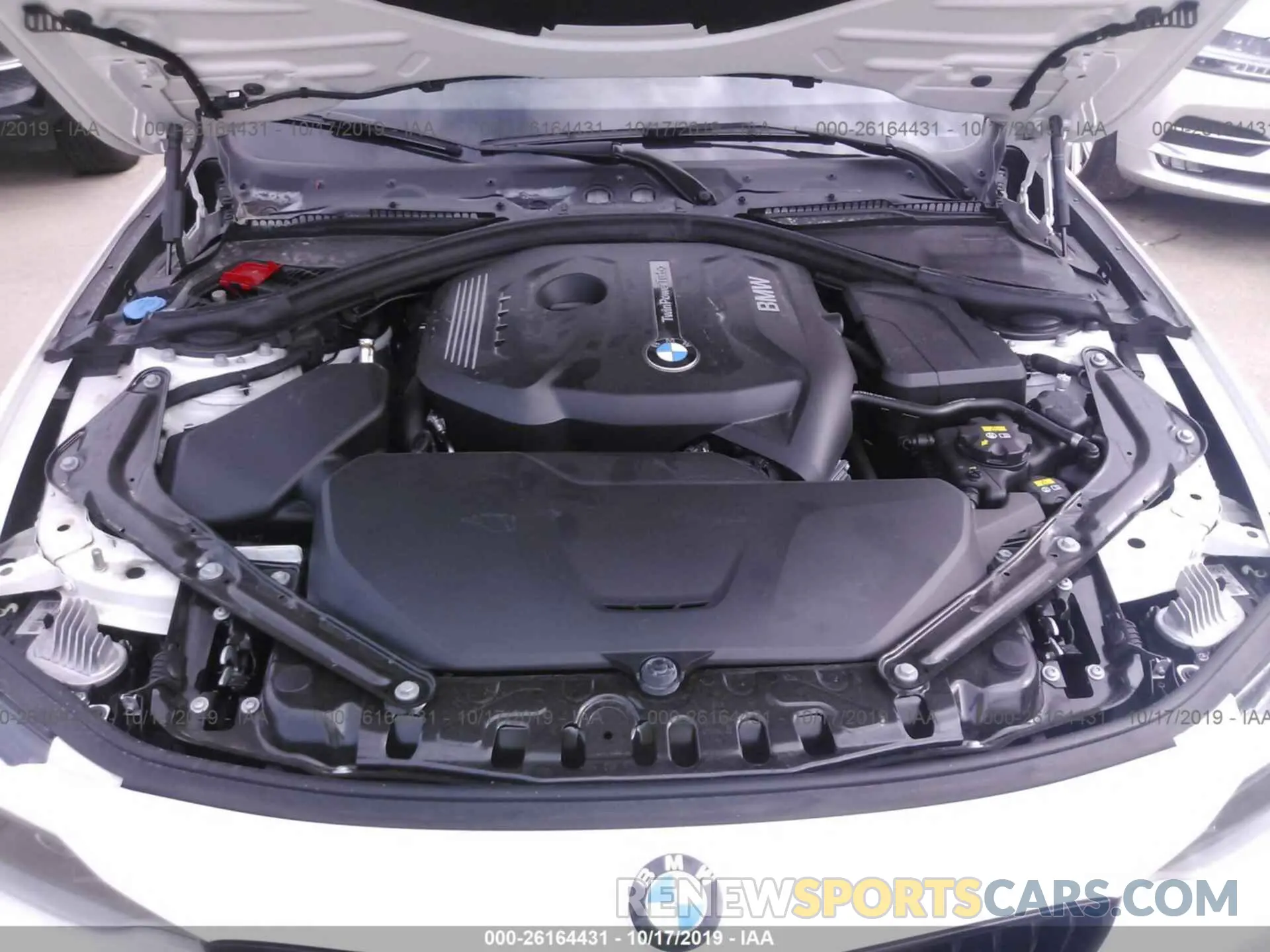 10 fotografías del automóvil dañado WBA4Z1C51KEE48922 BMW 430I 2019