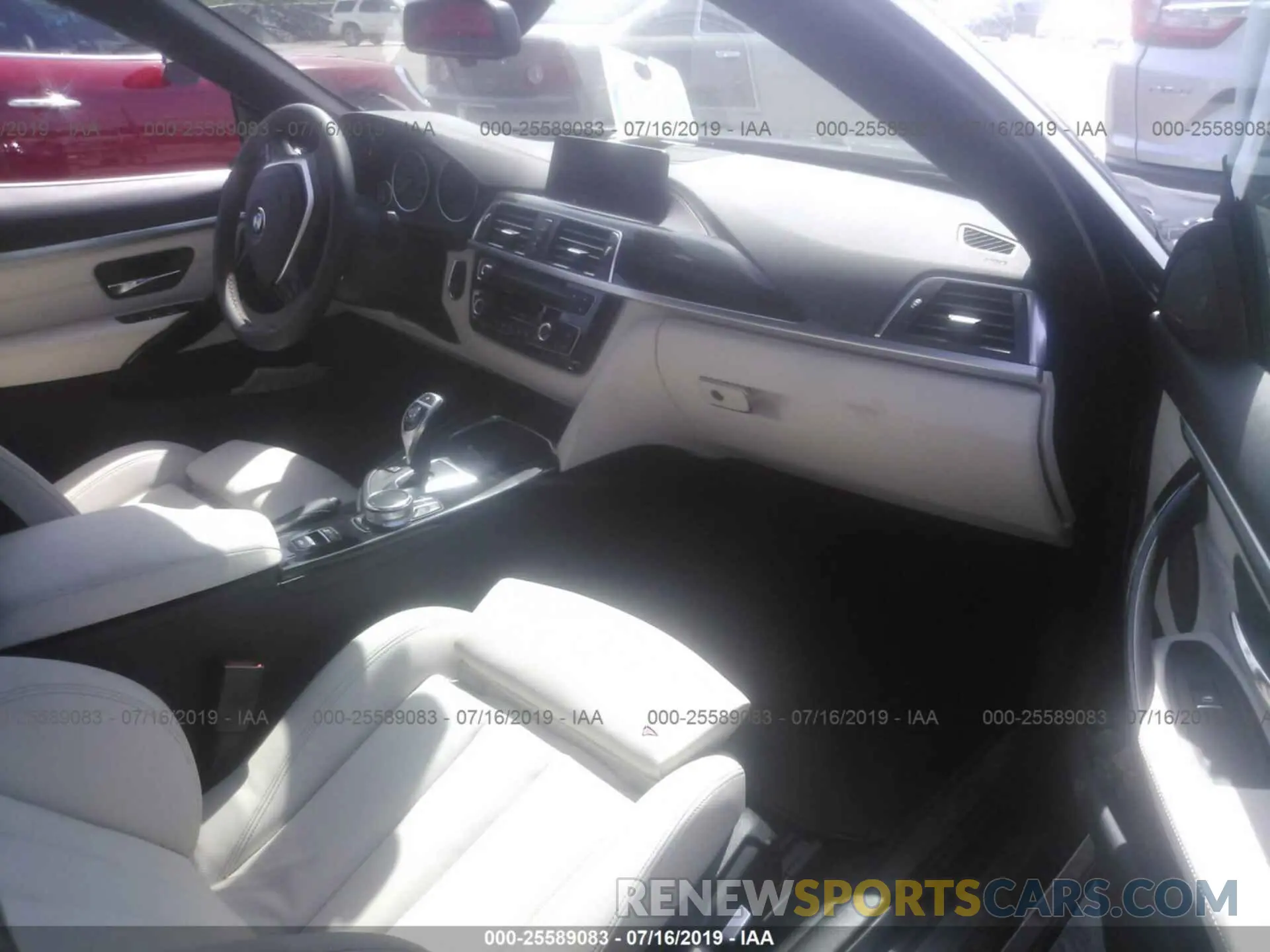 5 fotografías del automóvil dañado WBA4Z1C53KEE51546 BMW 430I 2019