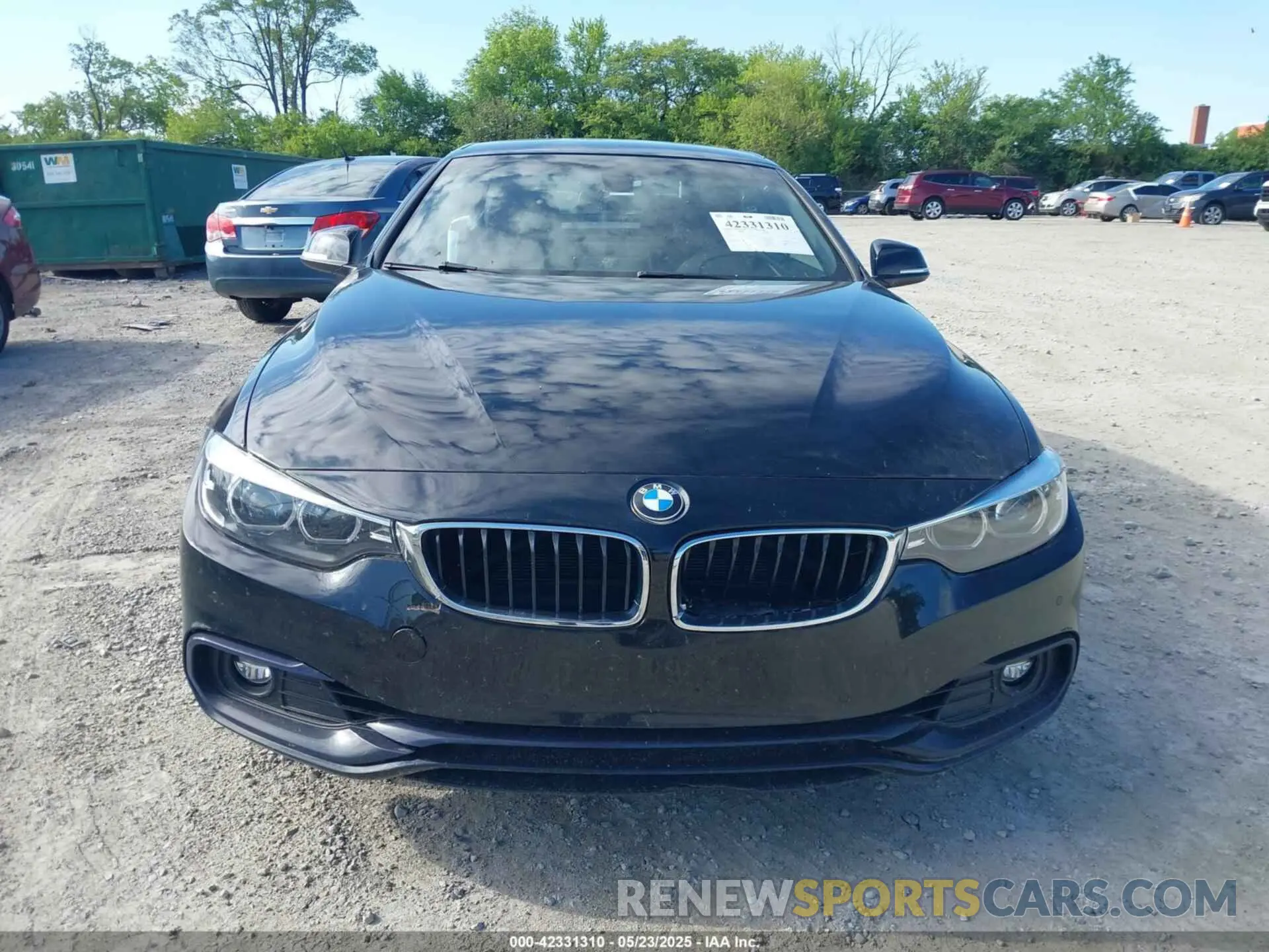 13 fotografías del automóvil dañado WBA4Z1C54KEE44718 BMW 430I 2019