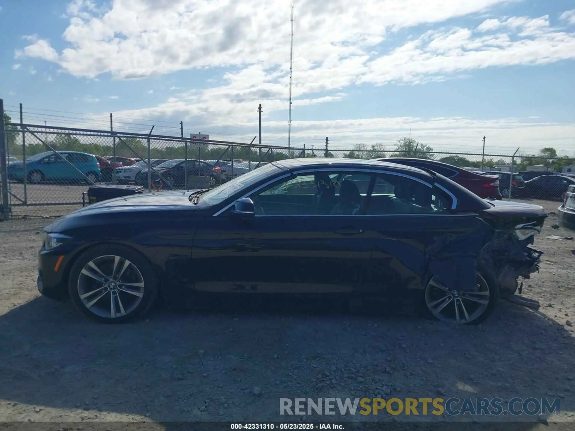 15 fotografías del automóvil dañado WBA4Z1C54KEE44718 BMW 430I 2019