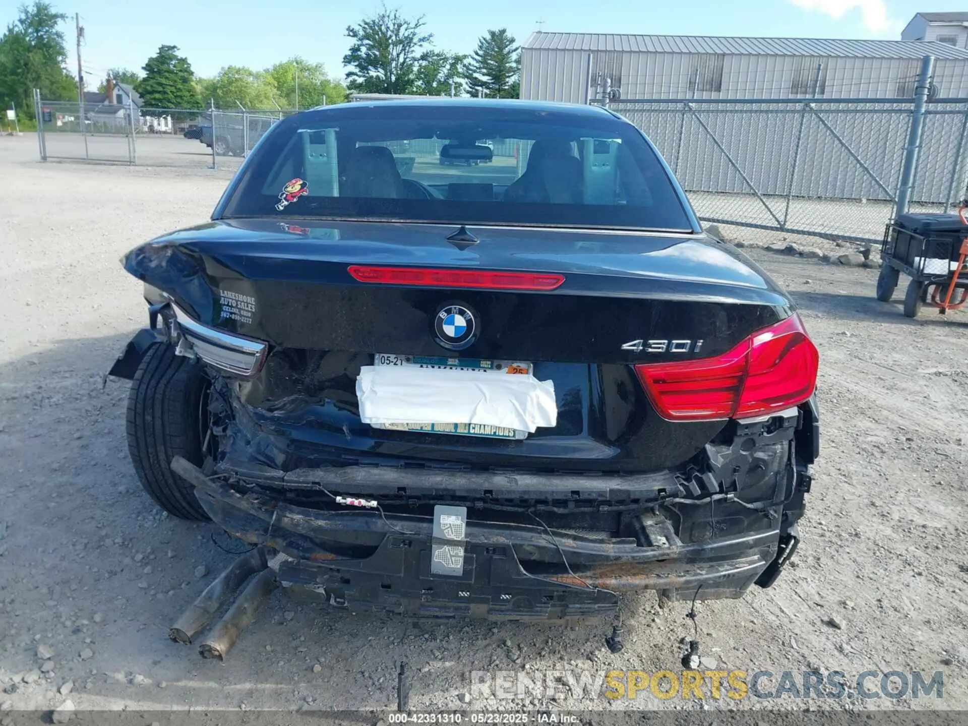 17 fotografías del automóvil dañado WBA4Z1C54KEE44718 BMW 430I 2019