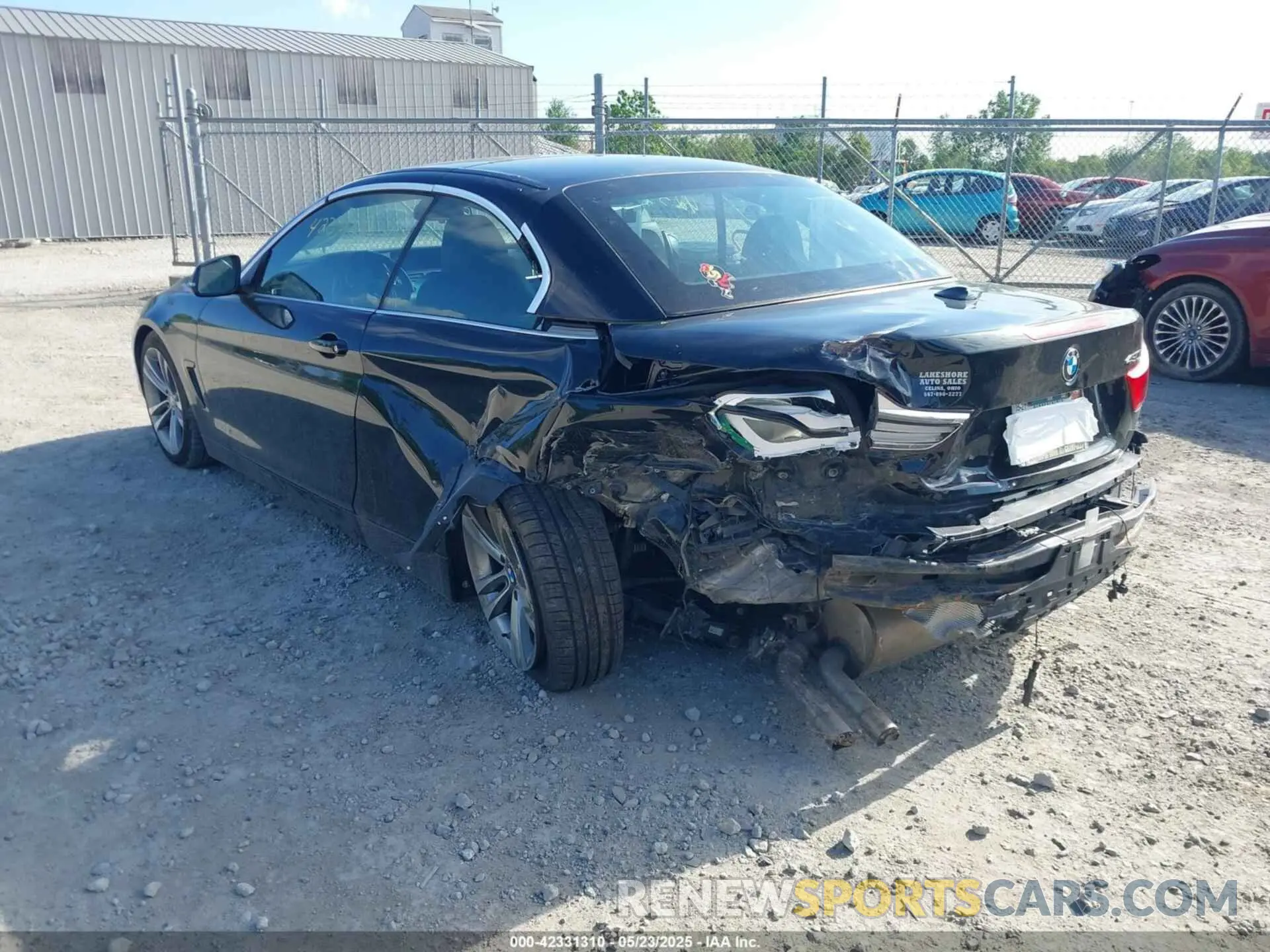 3 fotografías del automóvil dañado WBA4Z1C54KEE44718 BMW 430I 2019