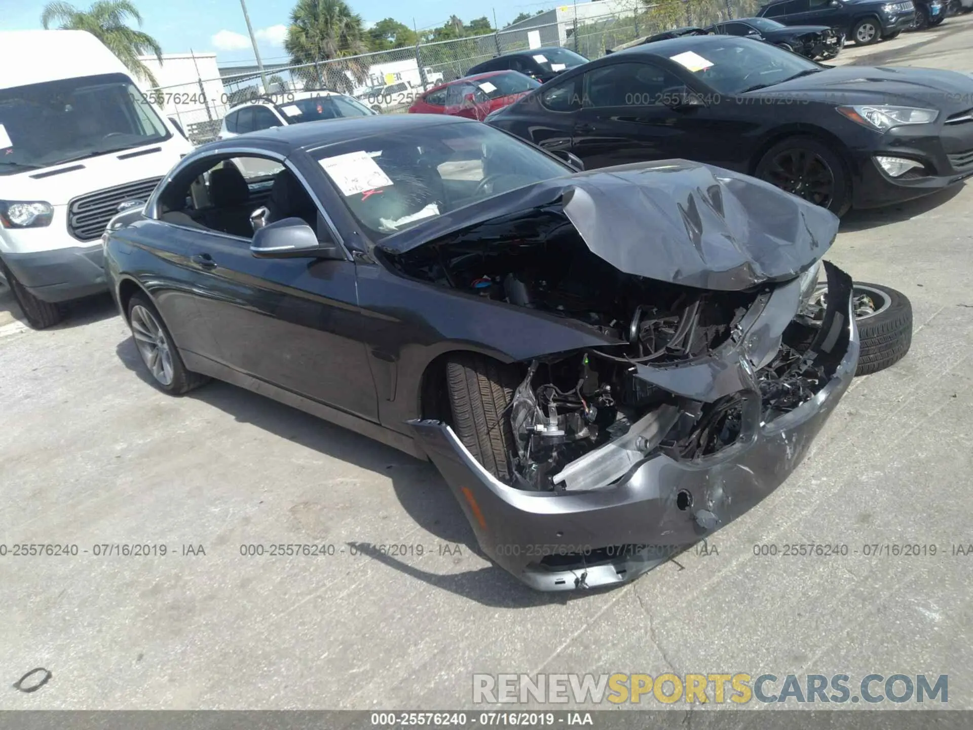 1 fotografías del automóvil dañado WBA4Z1C55KEE51757 BMW 430I 2019