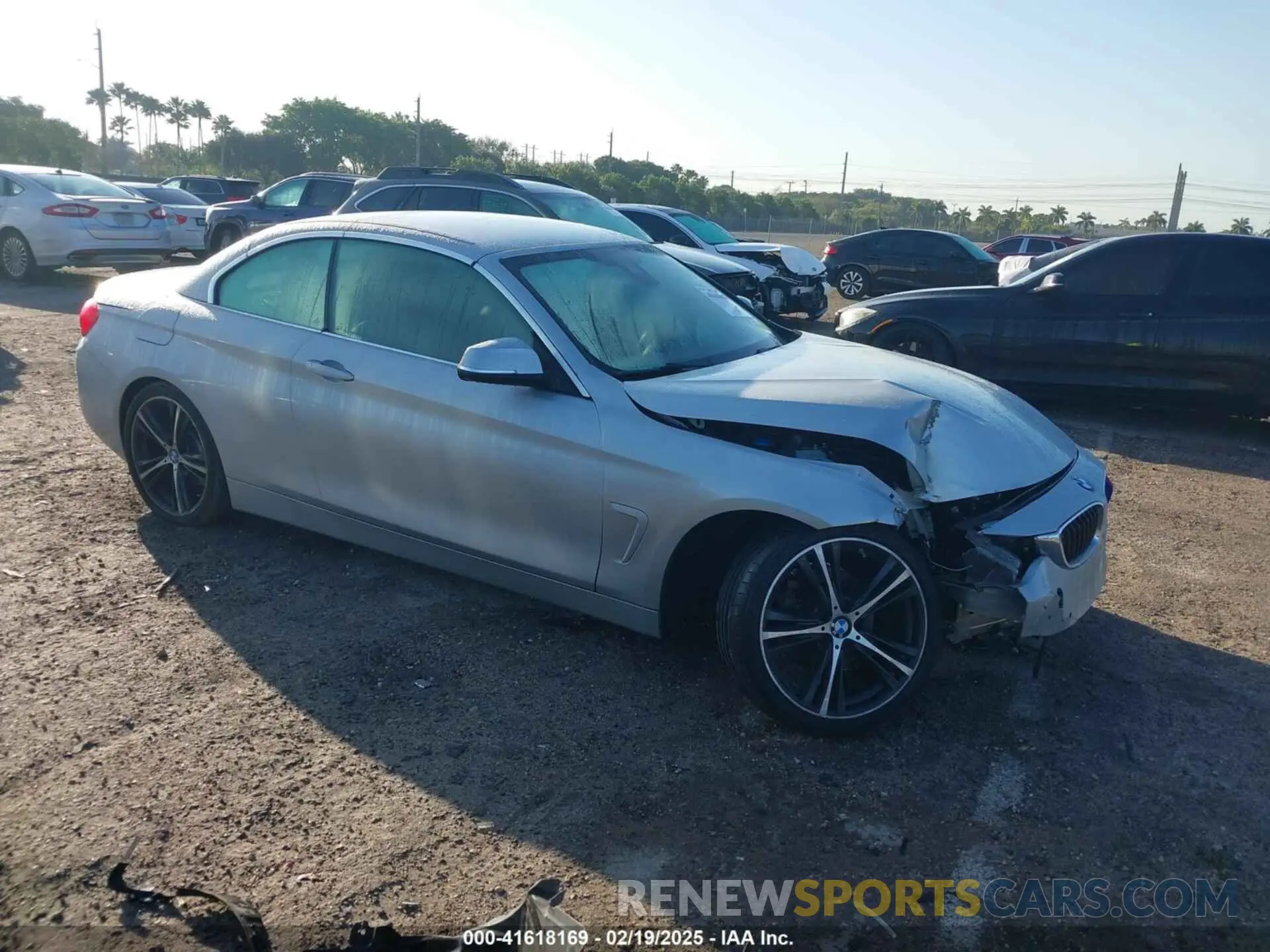 1 fotografías del automóvil dañado WBA4Z1C57KEE44535 BMW 430I 2019