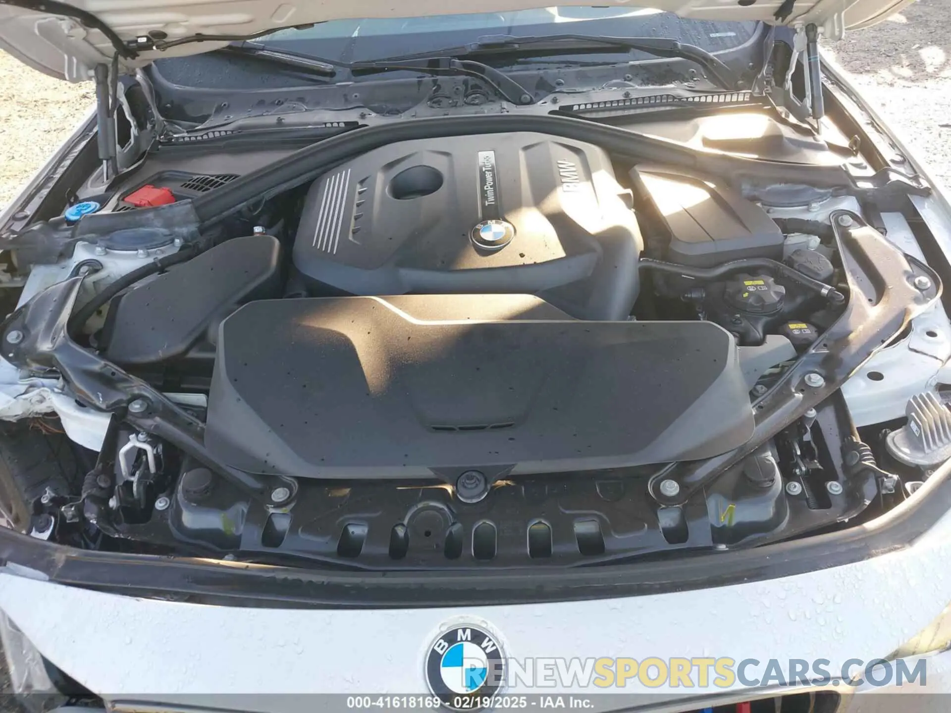 10 fotografías del automóvil dañado WBA4Z1C57KEE44535 BMW 430I 2019