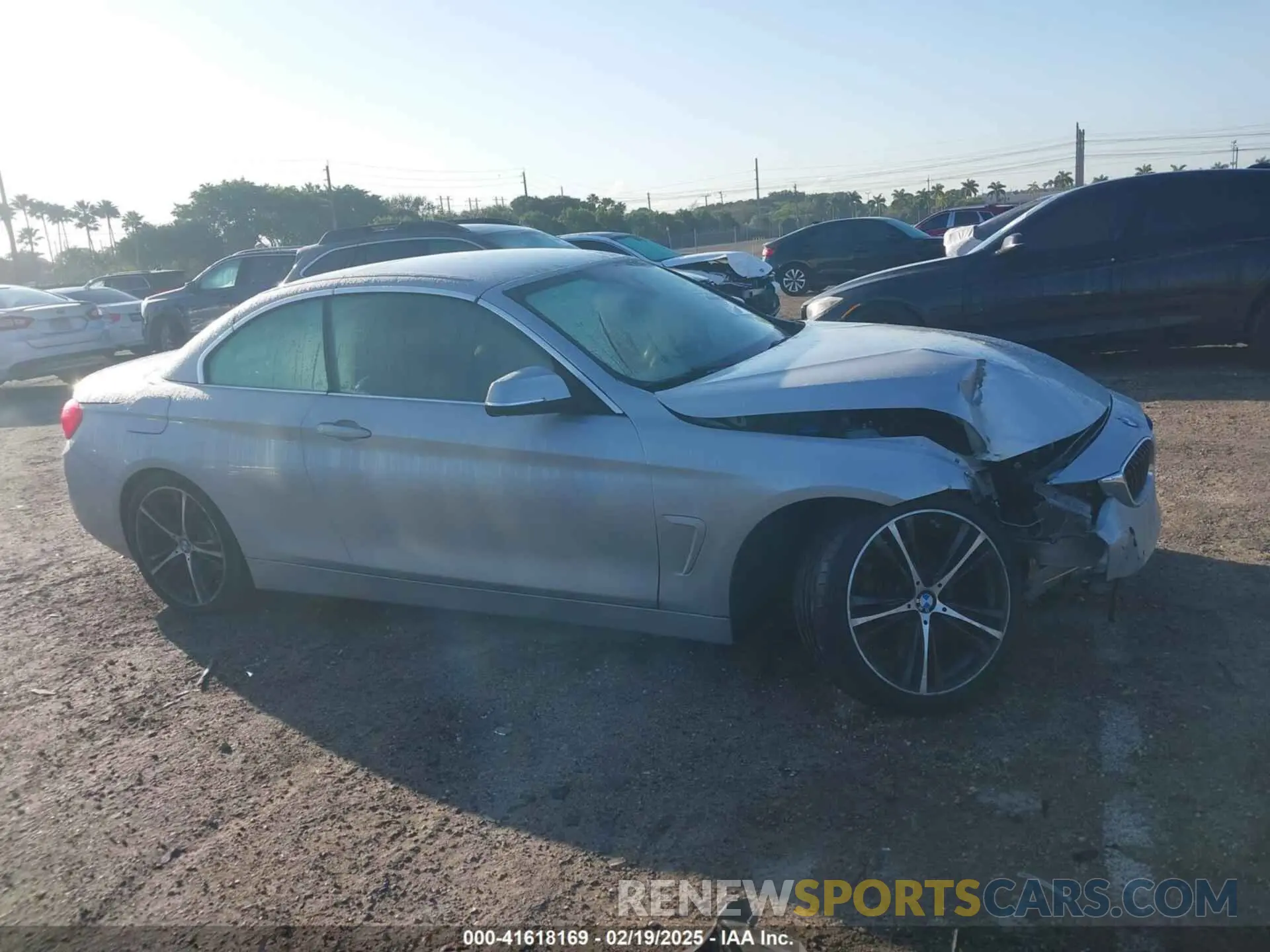 13 fotografías del automóvil dañado WBA4Z1C57KEE44535 BMW 430I 2019