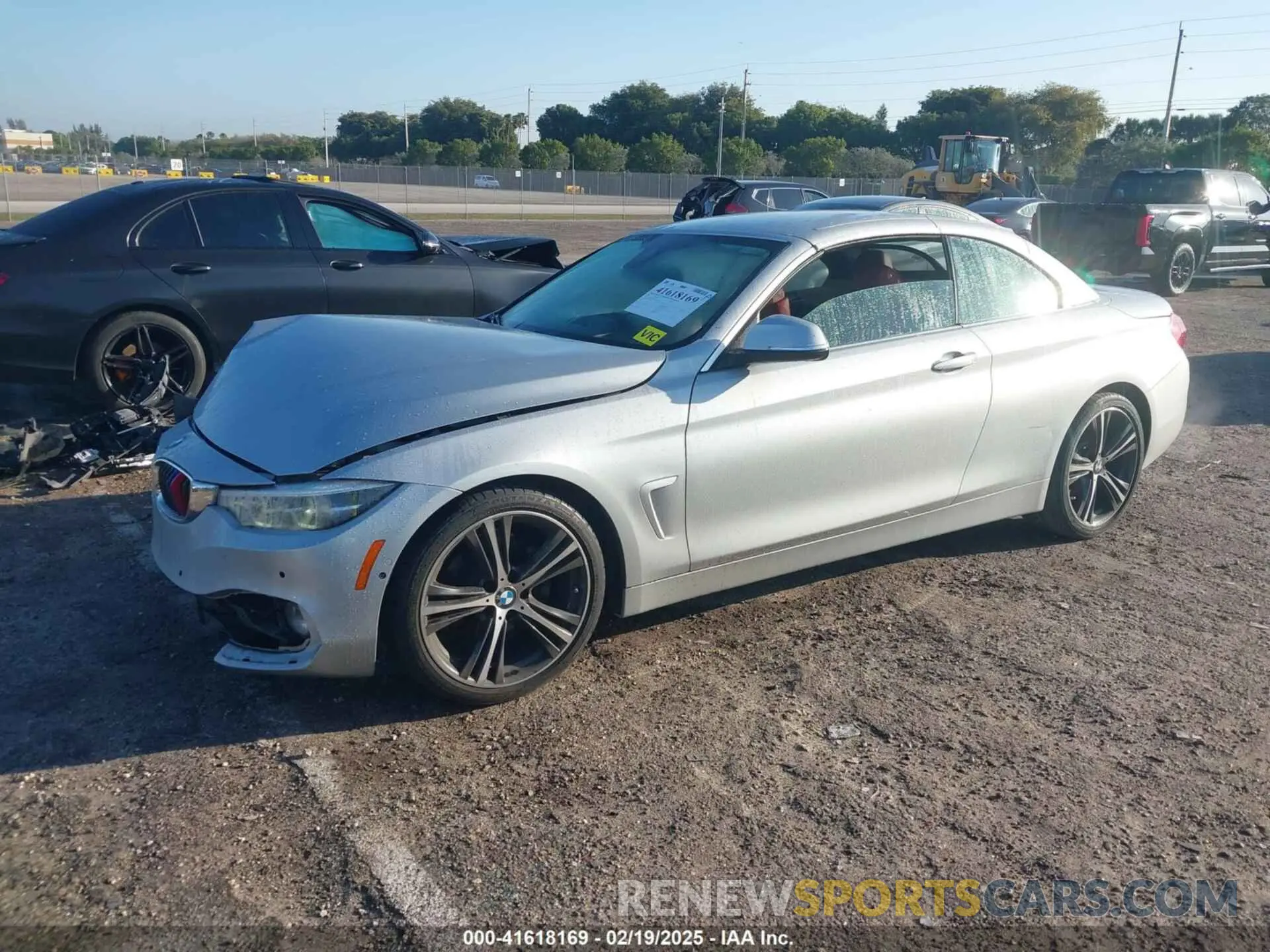 2 fotografías del automóvil dañado WBA4Z1C57KEE44535 BMW 430I 2019