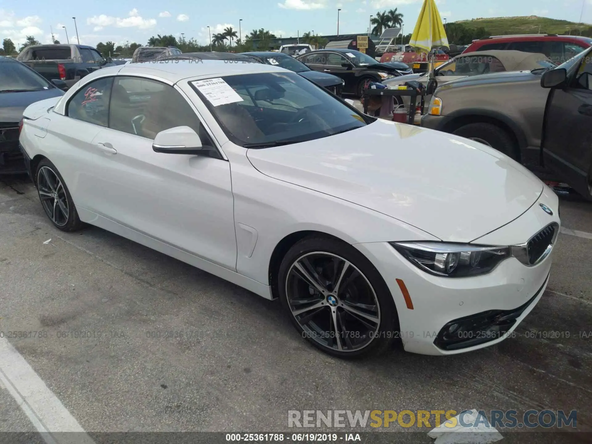 1 fotografías del automóvil dañado WBA4Z1C57KEE48973 BMW 430I 2019