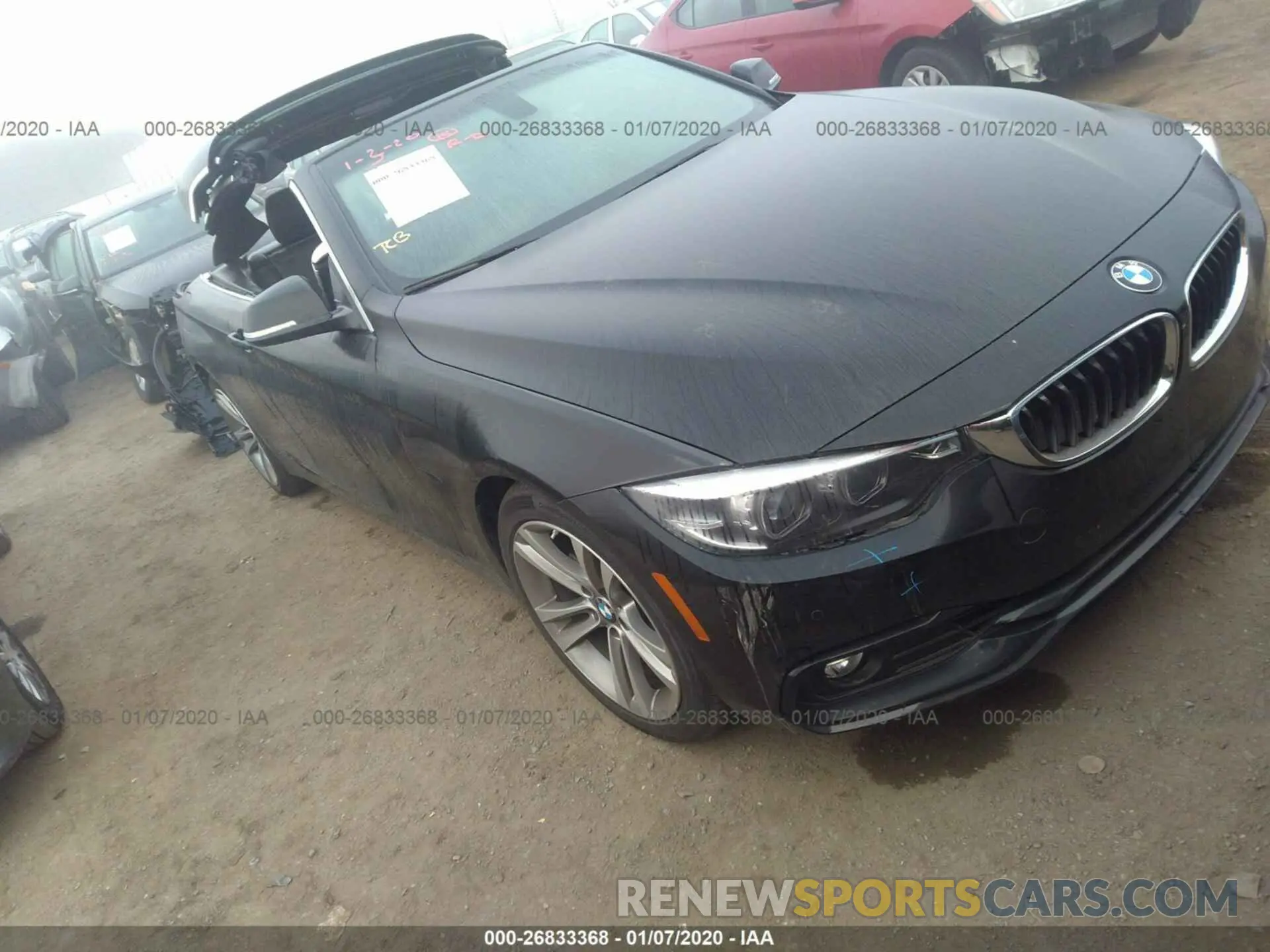 1 fotografías del automóvil dañado WBA4Z1C58KEE44723 BMW 430I 2019