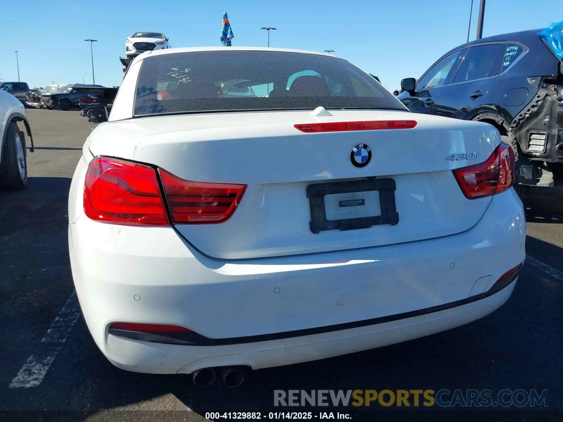 16 fotografías del automóvil dañado WBA4Z1C58KEE48884 BMW 430I 2019