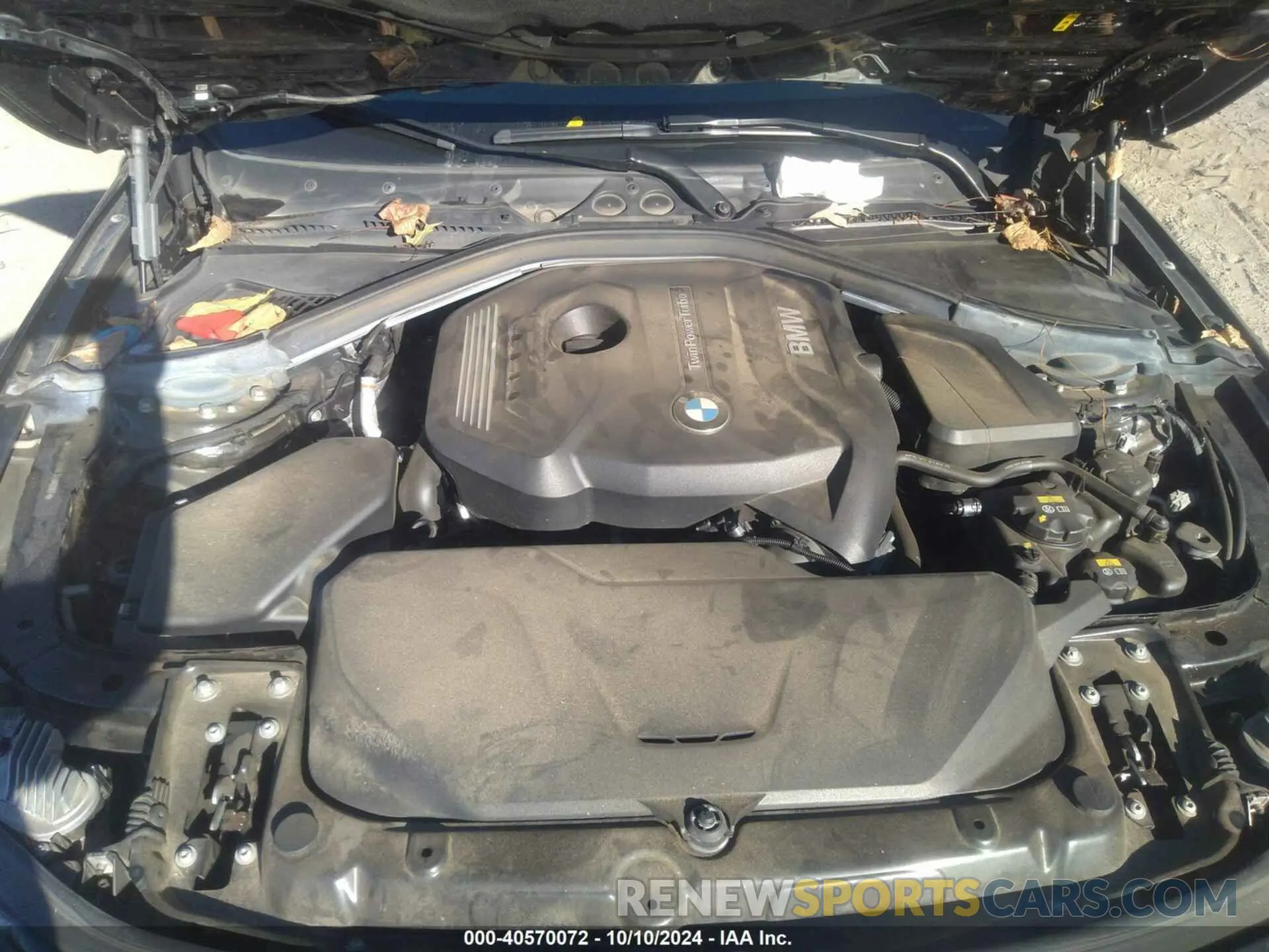 10 fotografías del automóvil dañado WBA4J1C08LBU68287 BMW 430I 2020