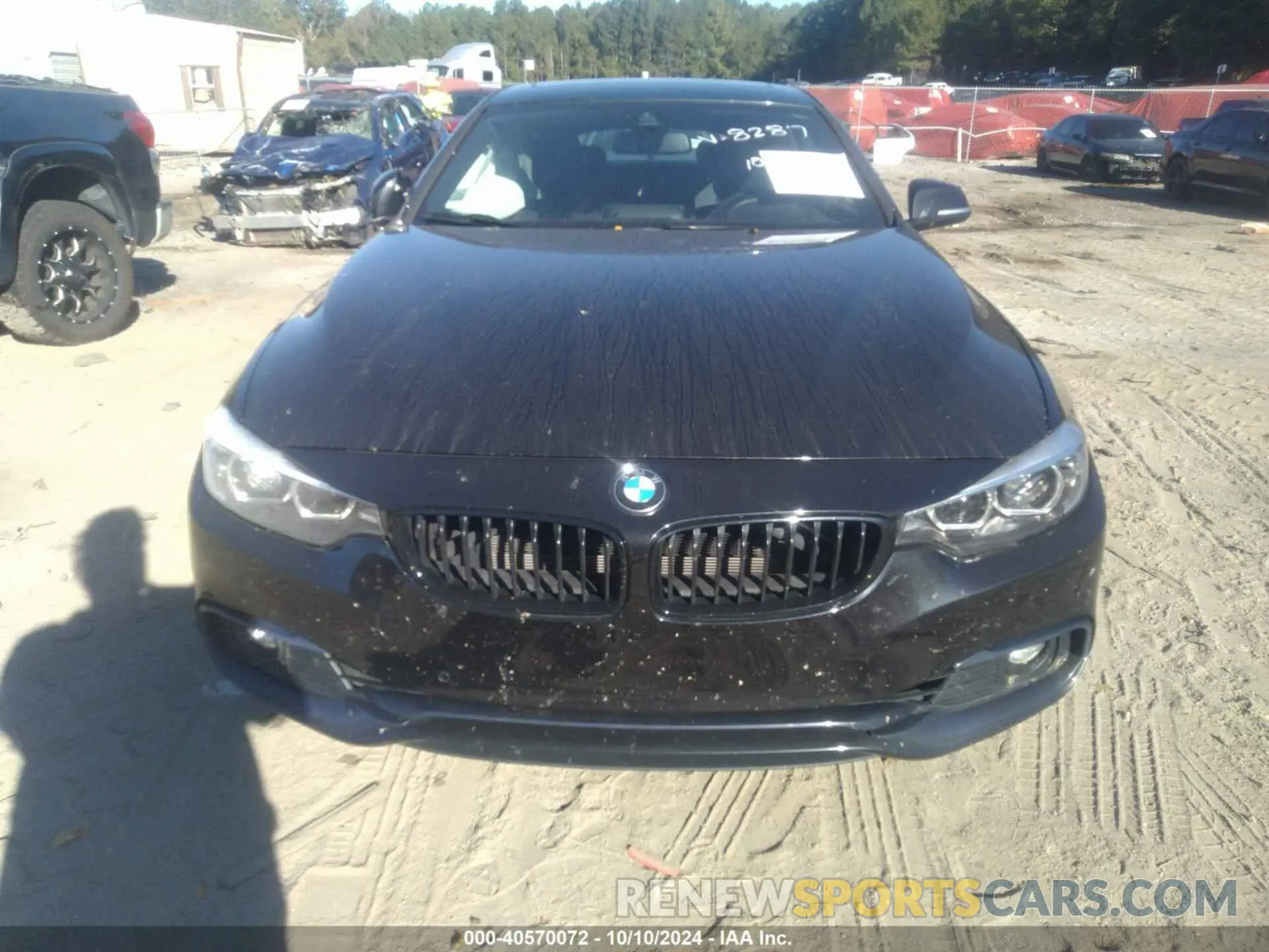 12 fotografías del automóvil dañado WBA4J1C08LBU68287 BMW 430I 2020