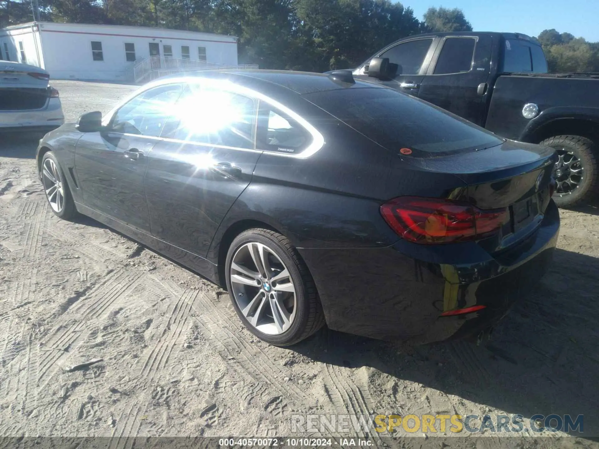 3 fotografías del automóvil dañado WBA4J1C08LBU68287 BMW 430I 2020