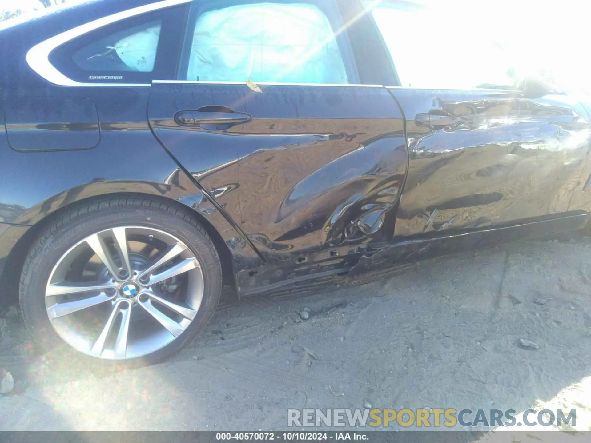 6 fotografías del automóvil dañado WBA4J1C08LBU68287 BMW 430I 2020