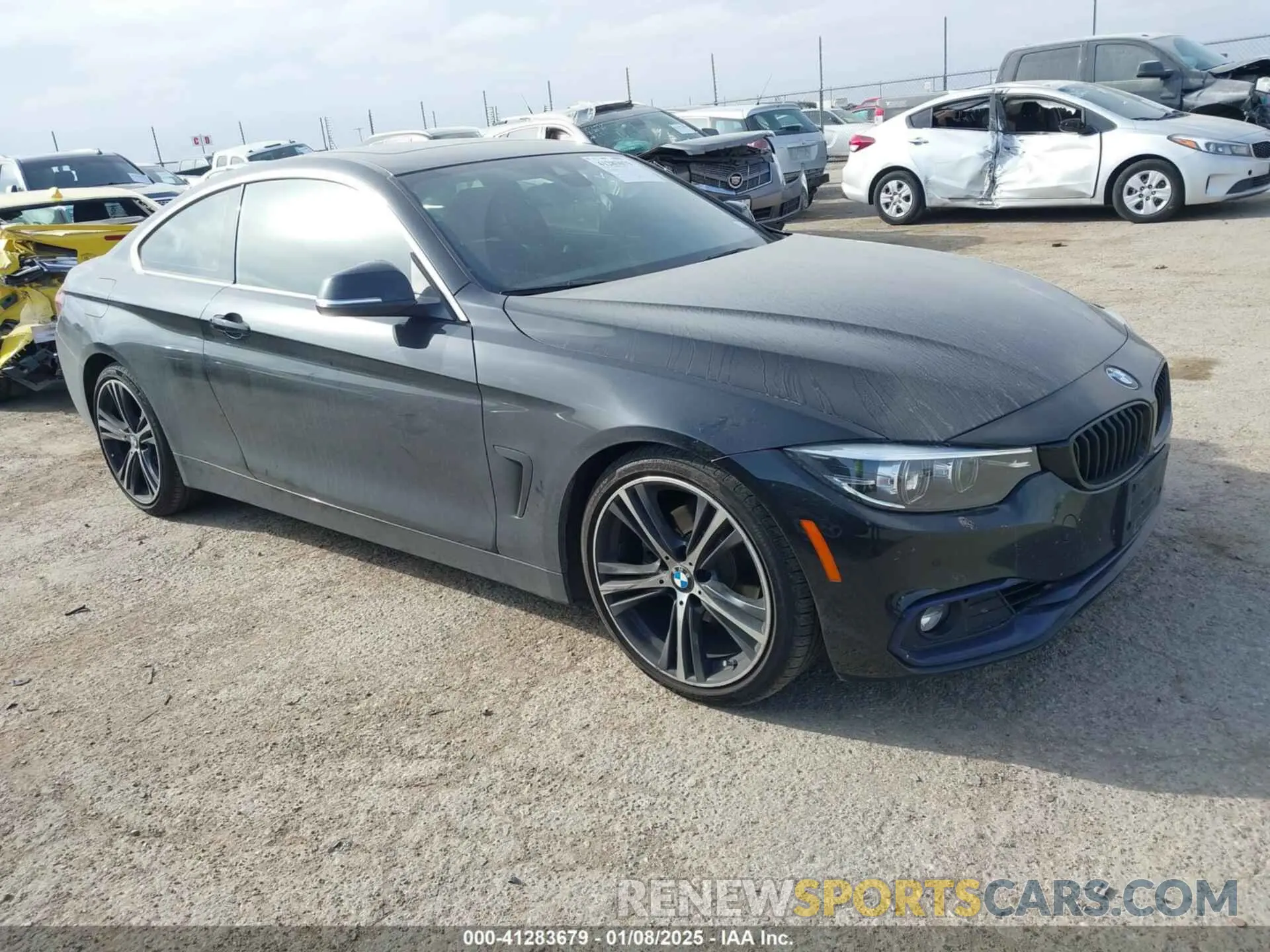 1 fotografías del automóvil dañado WBA4W3C00LAG91526 BMW 430I 2020
