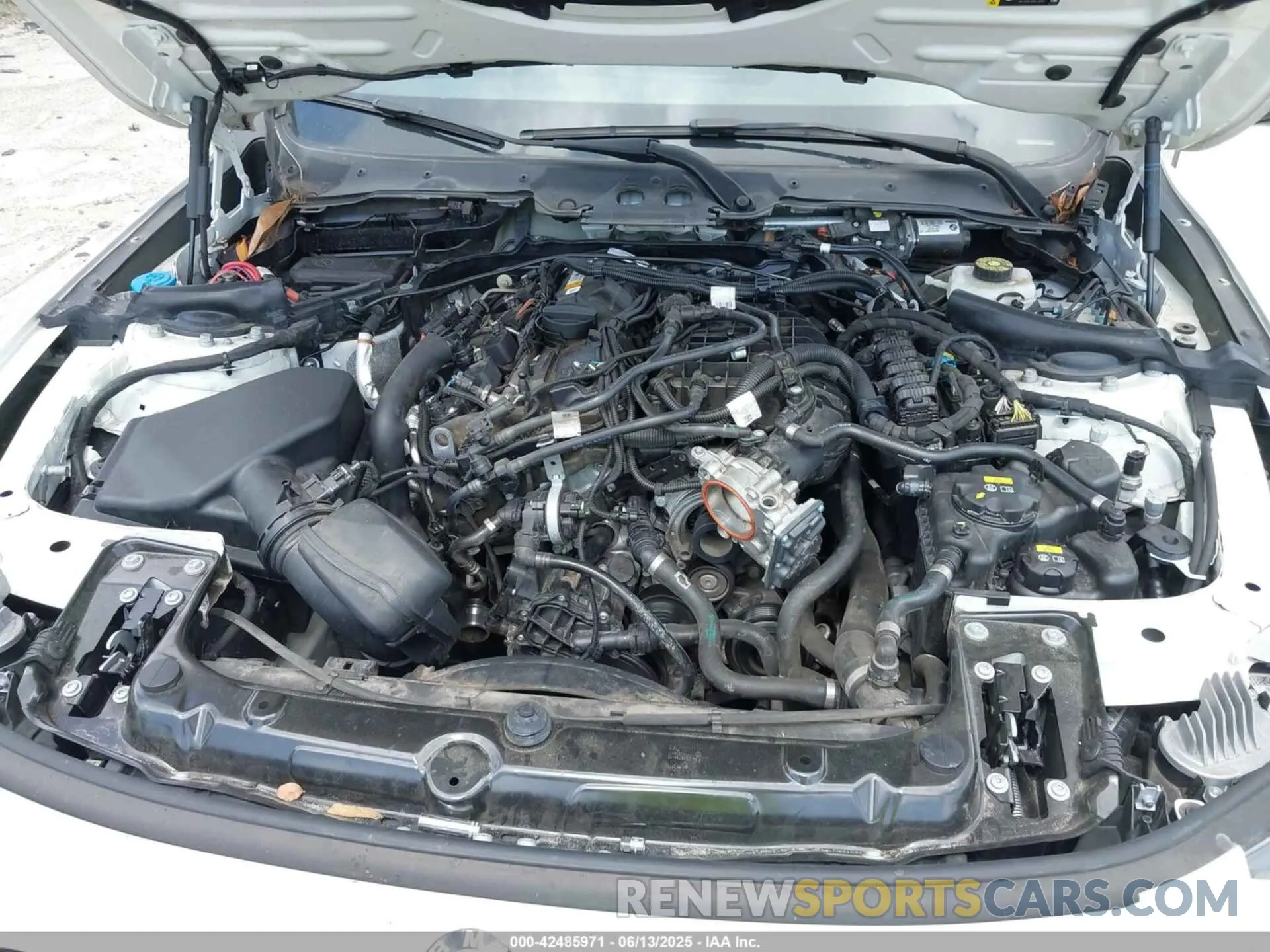 10 fotografías del automóvil dañado WBA4W3C05LFH08761 BMW 430I 2020