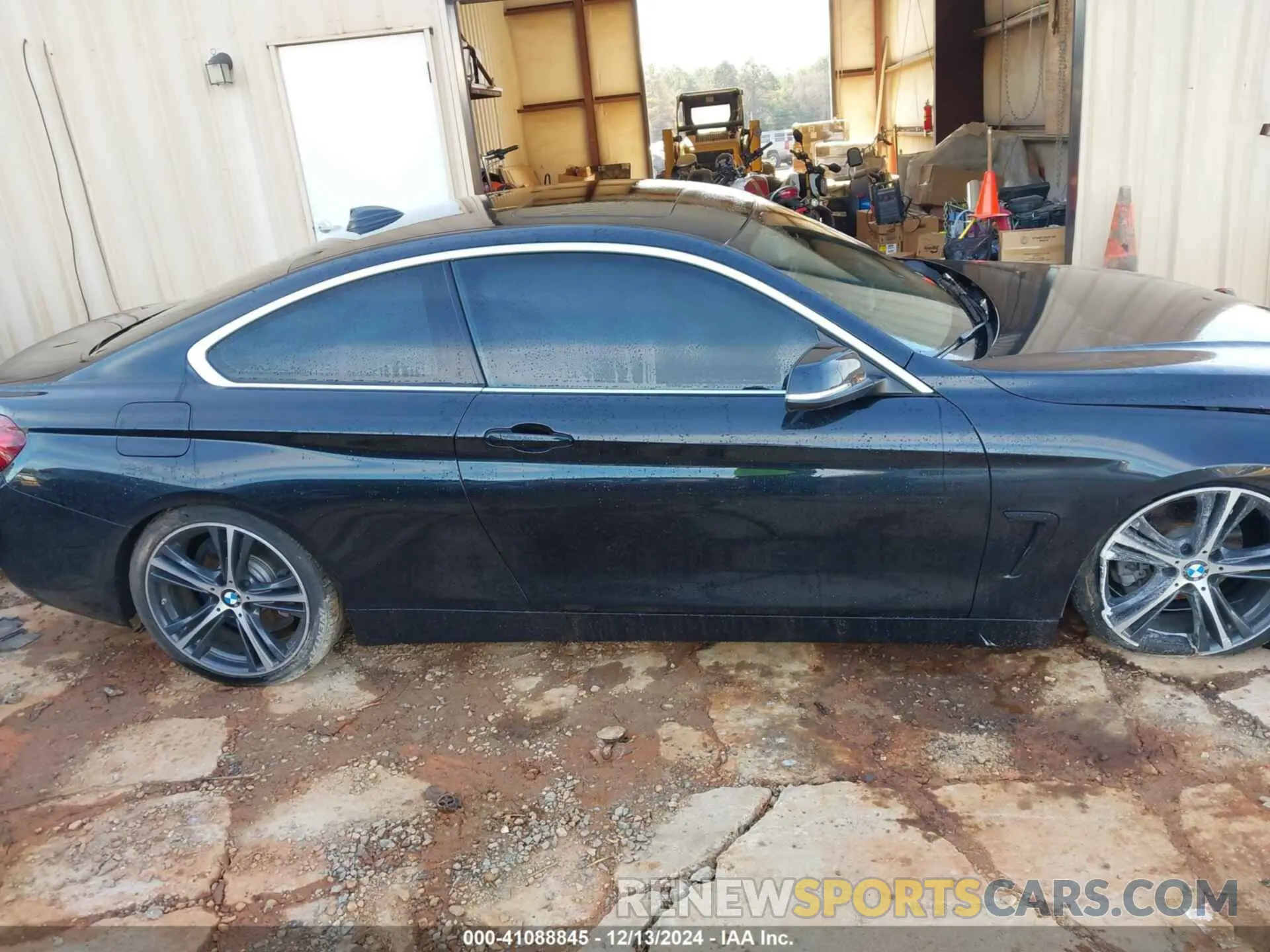 13 fotografías del automóvil dañado WBA4W3C07LAG91751 BMW 430I 2020