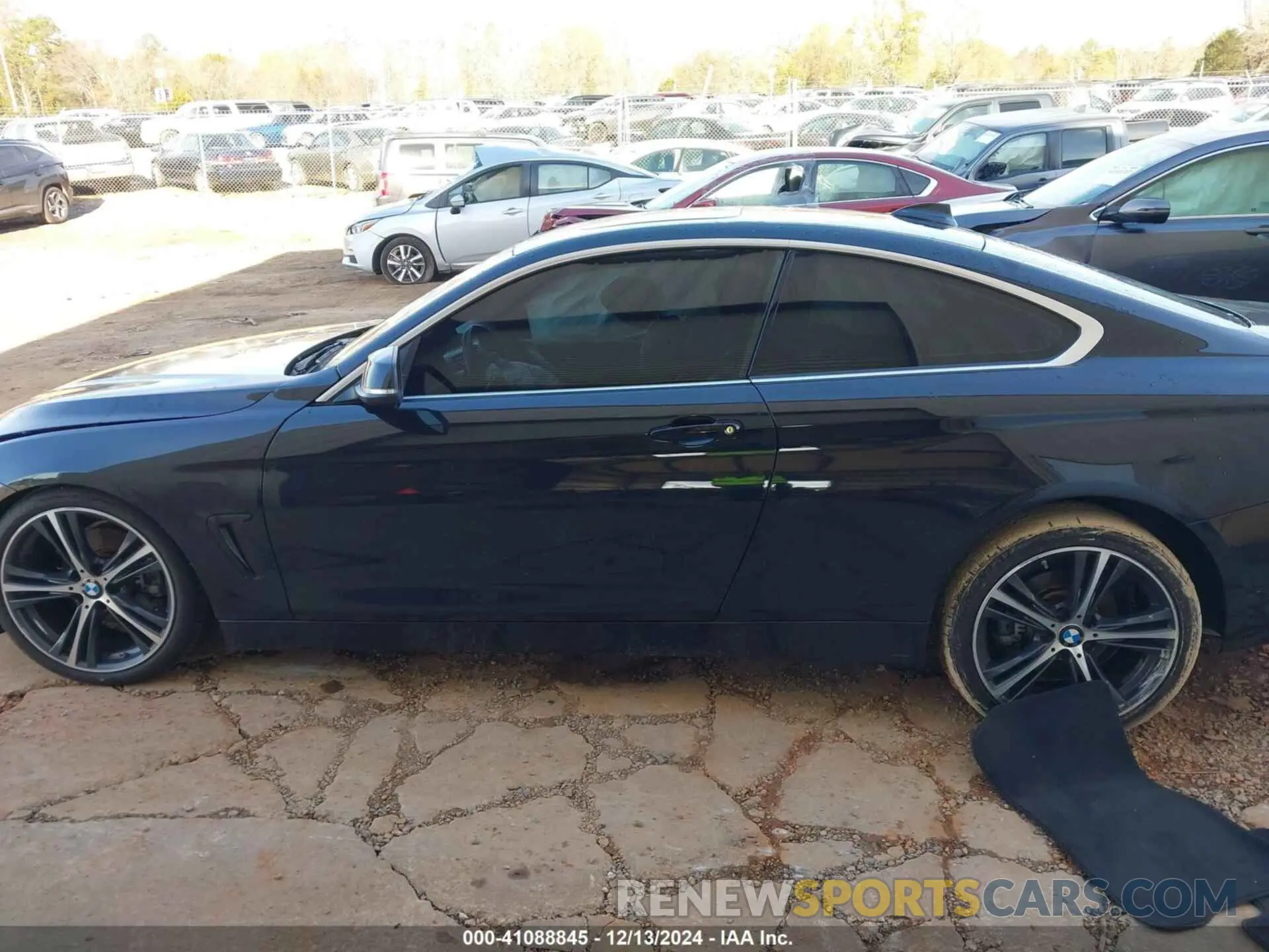 14 fotografías del automóvil dañado WBA4W3C07LAG91751 BMW 430I 2020