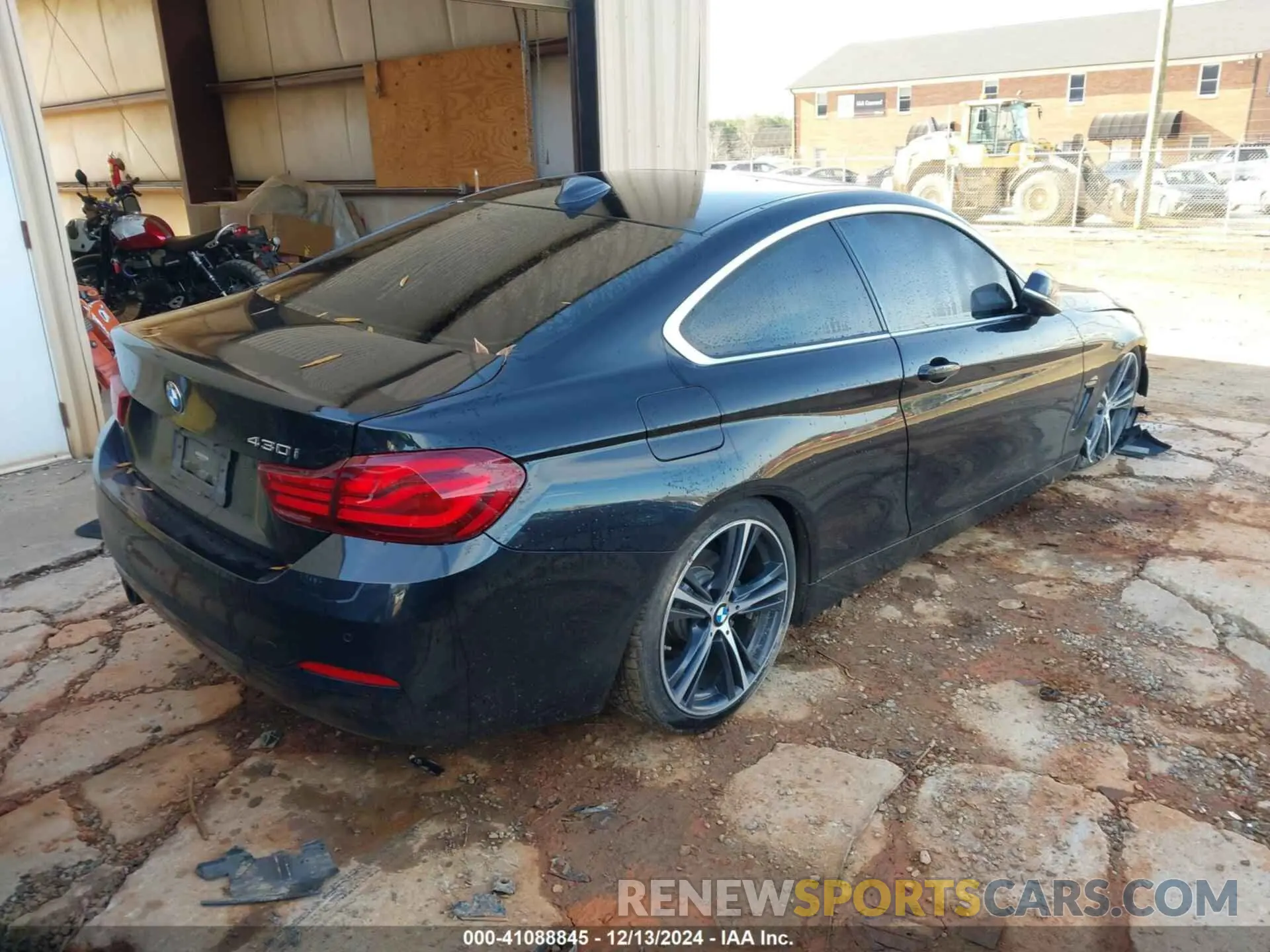 4 fotografías del automóvil dañado WBA4W3C07LAG91751 BMW 430I 2020