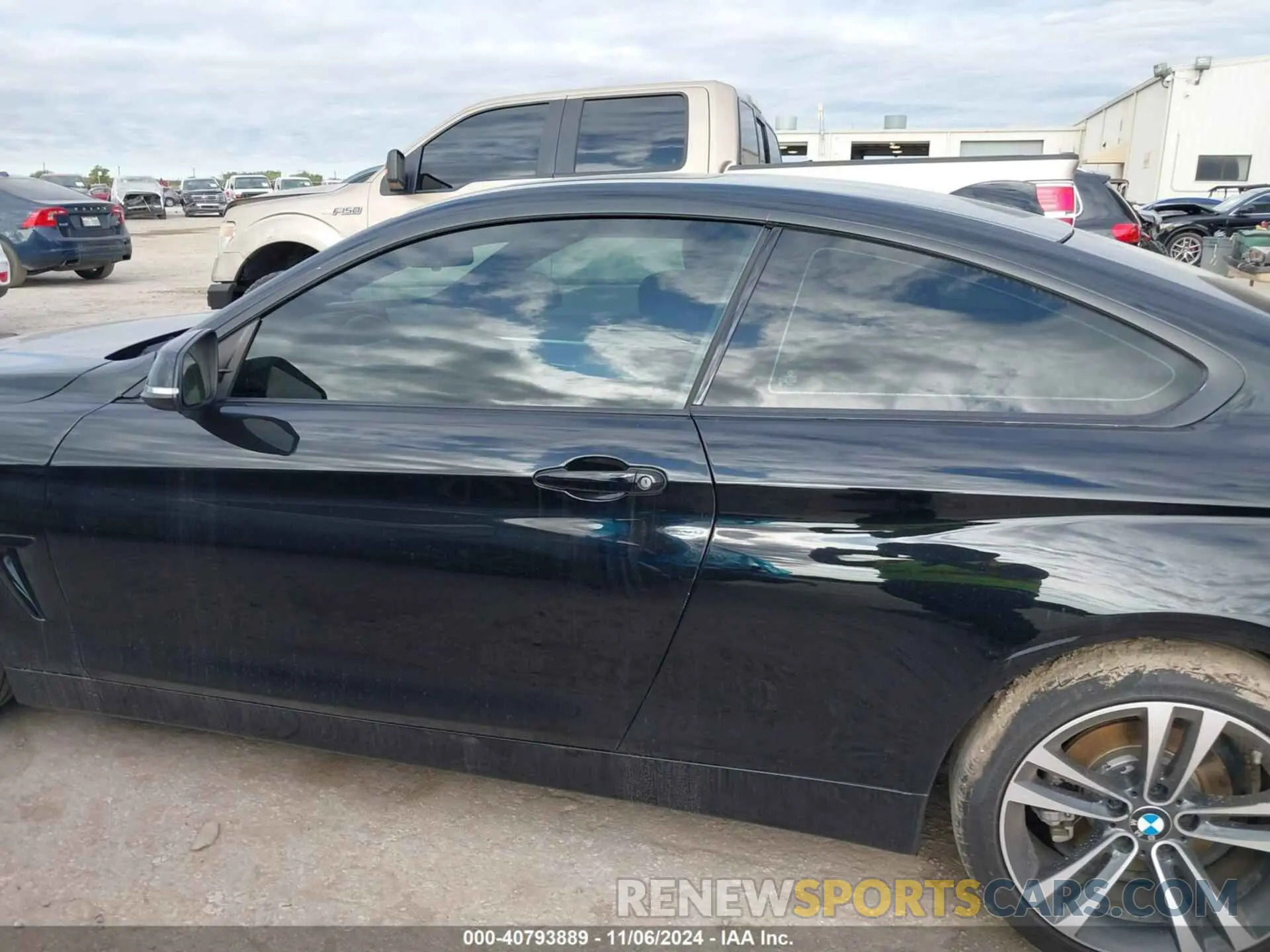 14 fotografías del automóvil dañado WBA4W3C09LAG91735 BMW 430I 2020