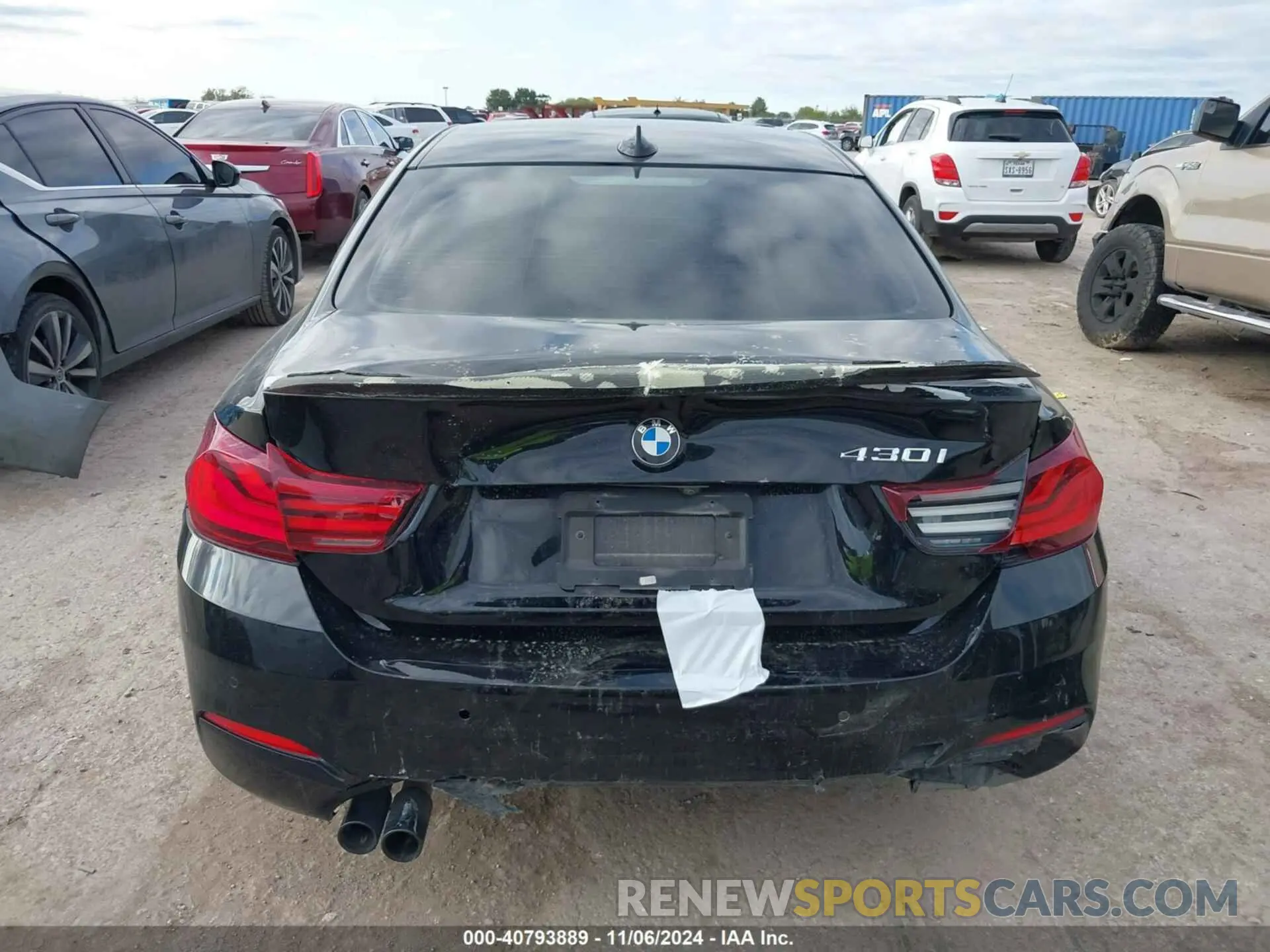 16 fotografías del automóvil dañado WBA4W3C09LAG91735 BMW 430I 2020