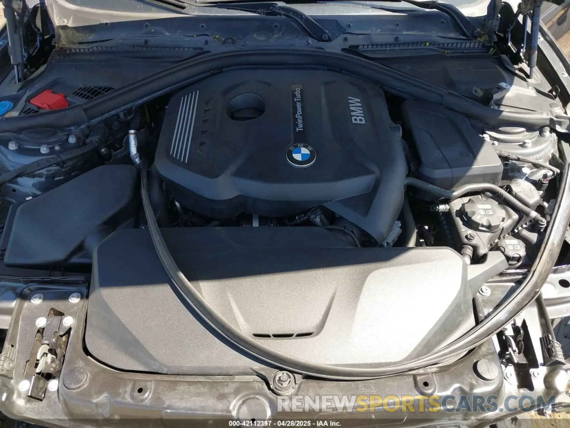 10 fotografías del automóvil dañado WBA4W5C05LFH46602 BMW 430I 2020