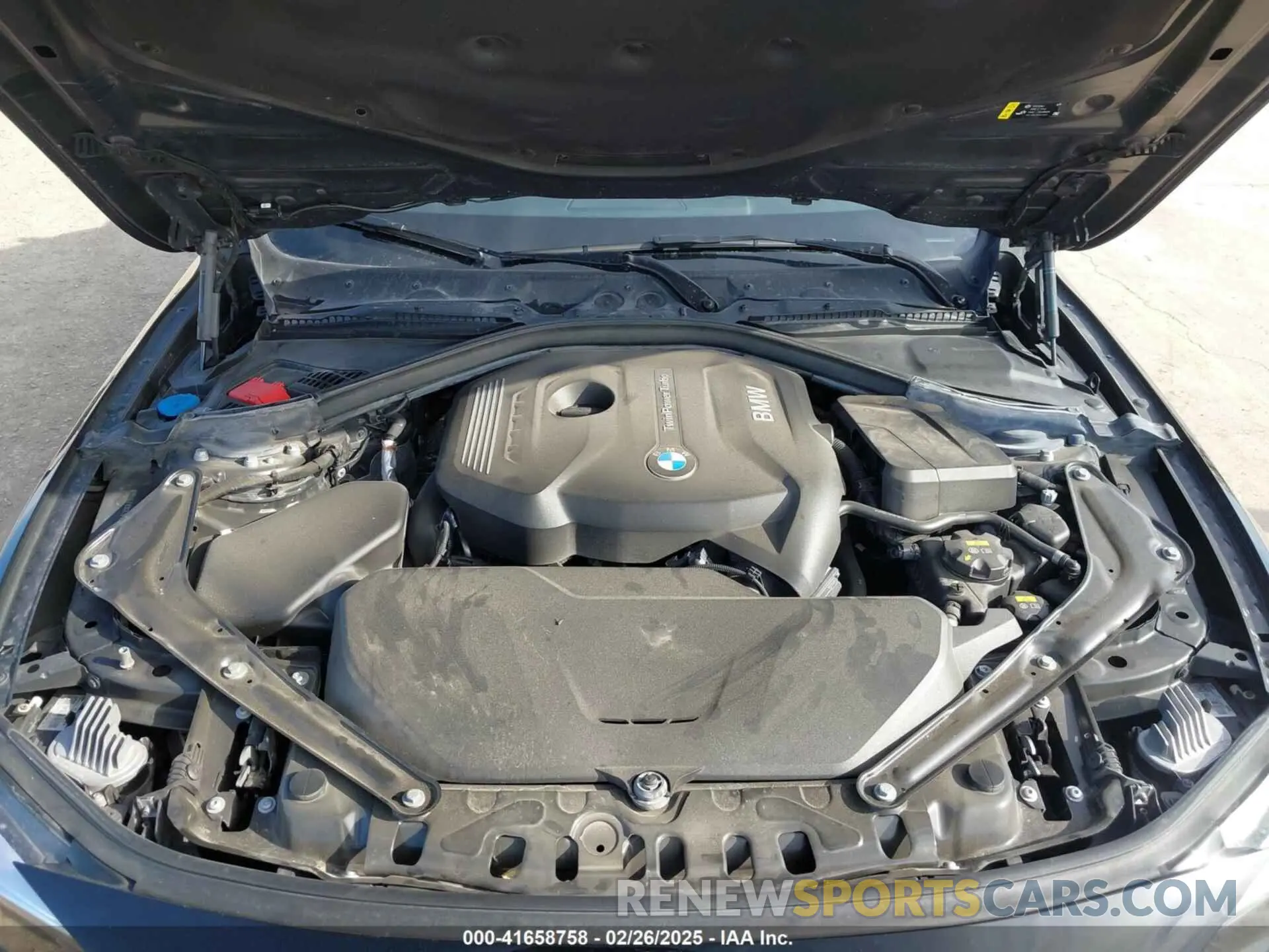 10 fotografías del automóvil dañado WBA4Z1C02L5P07307 BMW 430I 2020