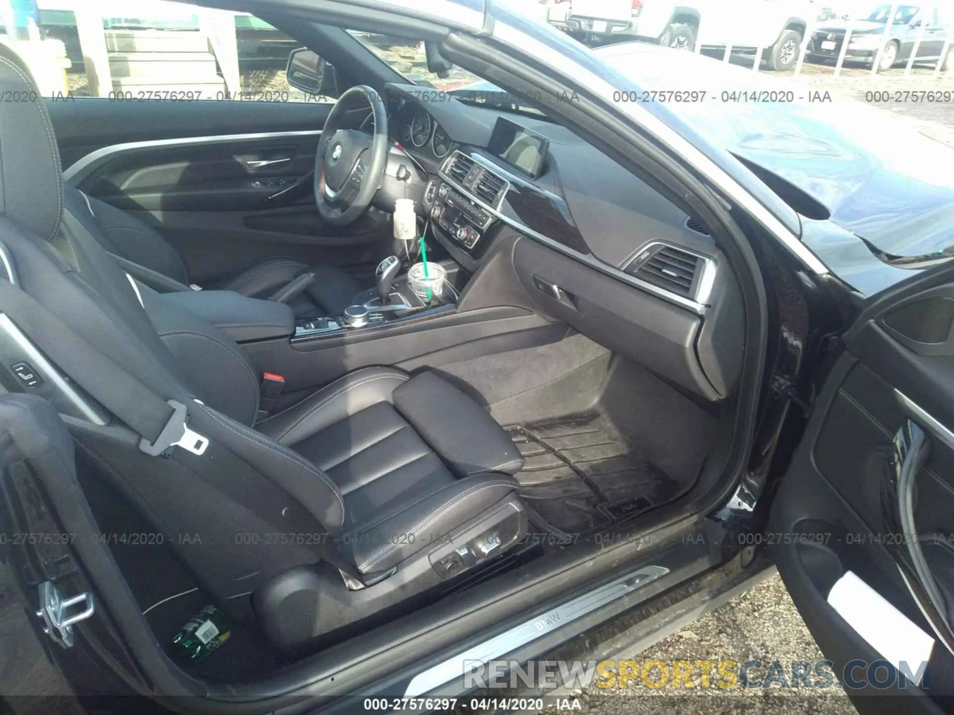 5 fotografías del automóvil dañado WBA4Z1C09L5N54571 BMW 430I 2020