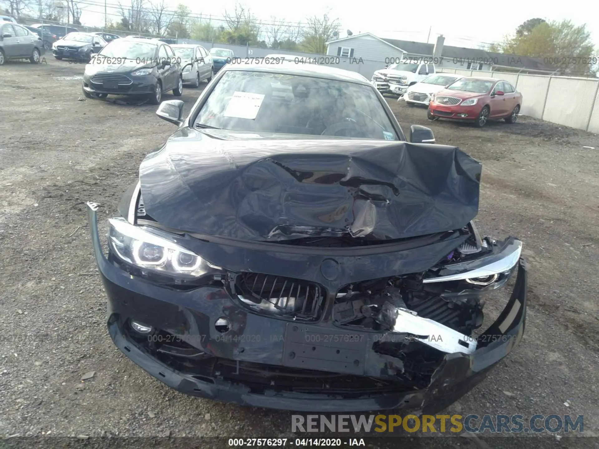 6 fotografías del automóvil dañado WBA4Z1C09L5N54571 BMW 430I 2020