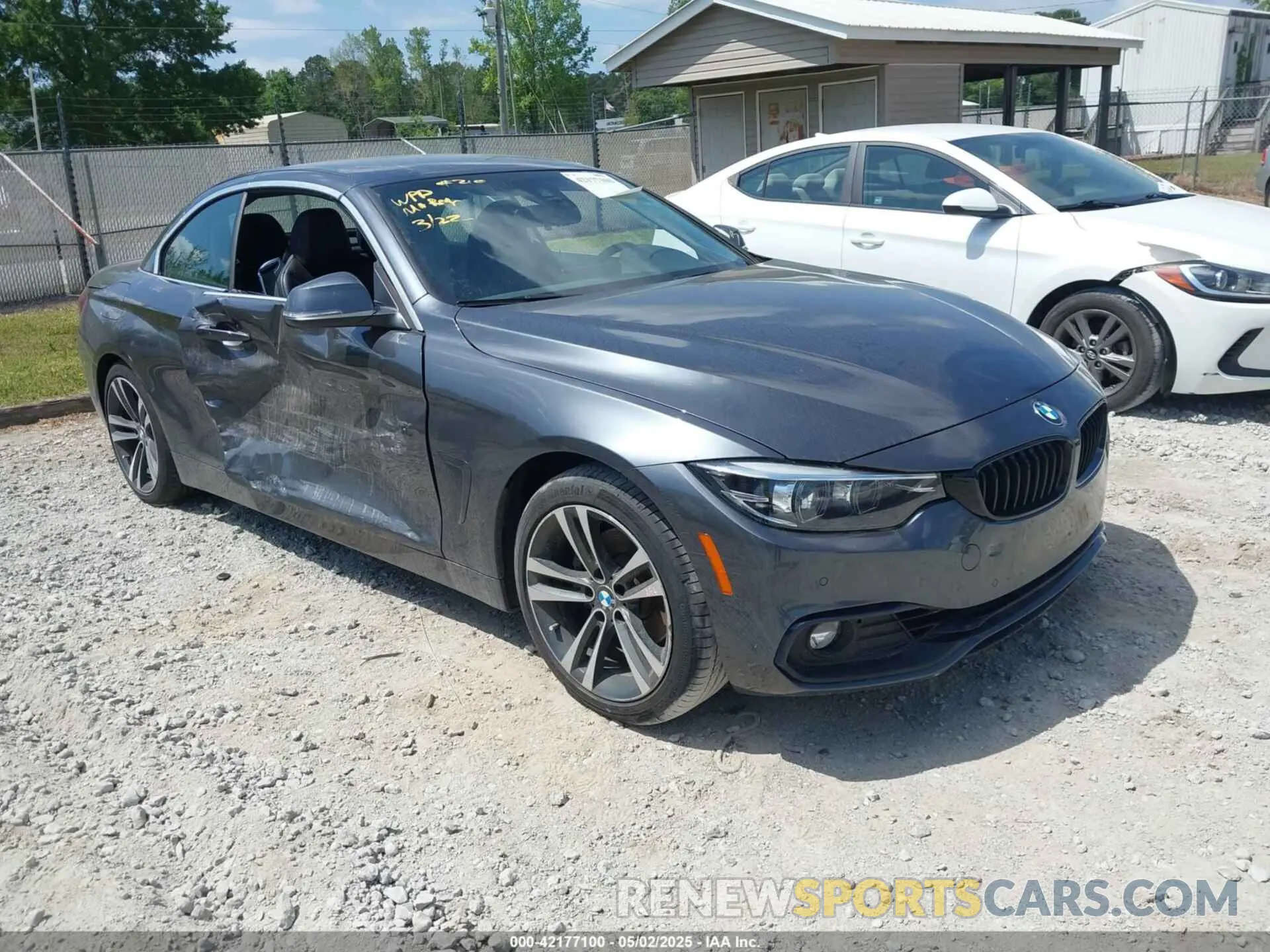 1 fotografías del automóvil dañado WBA4Z1C09L5N71337 BMW 430I 2020