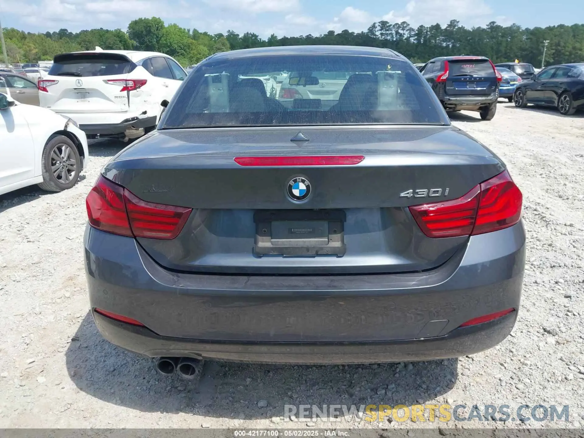 15 fotografías del automóvil dañado WBA4Z1C09L5N71337 BMW 430I 2020