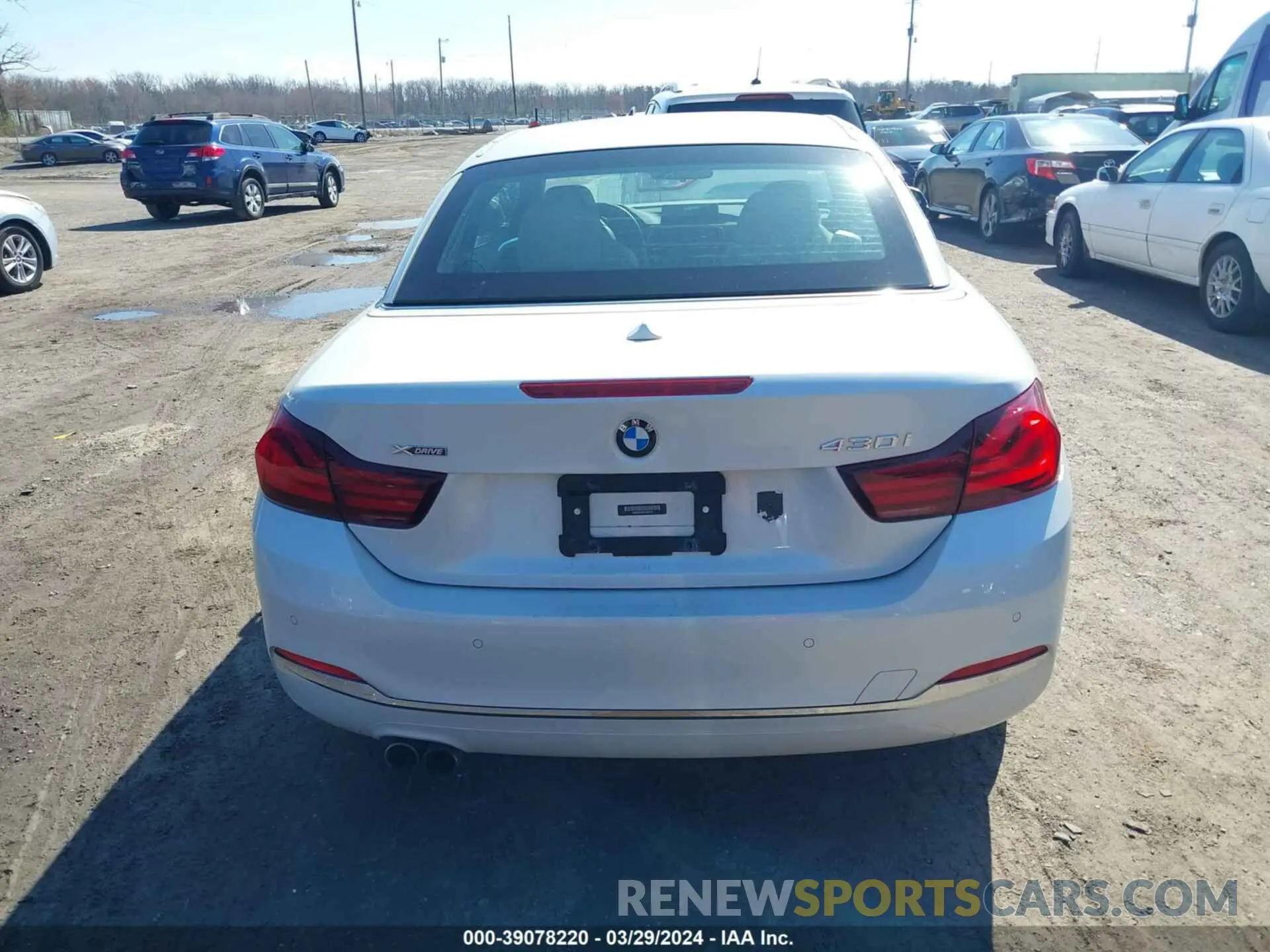 16 fotografías del automóvil dañado WBA4Z3C08L5N35747 BMW 430I 2020