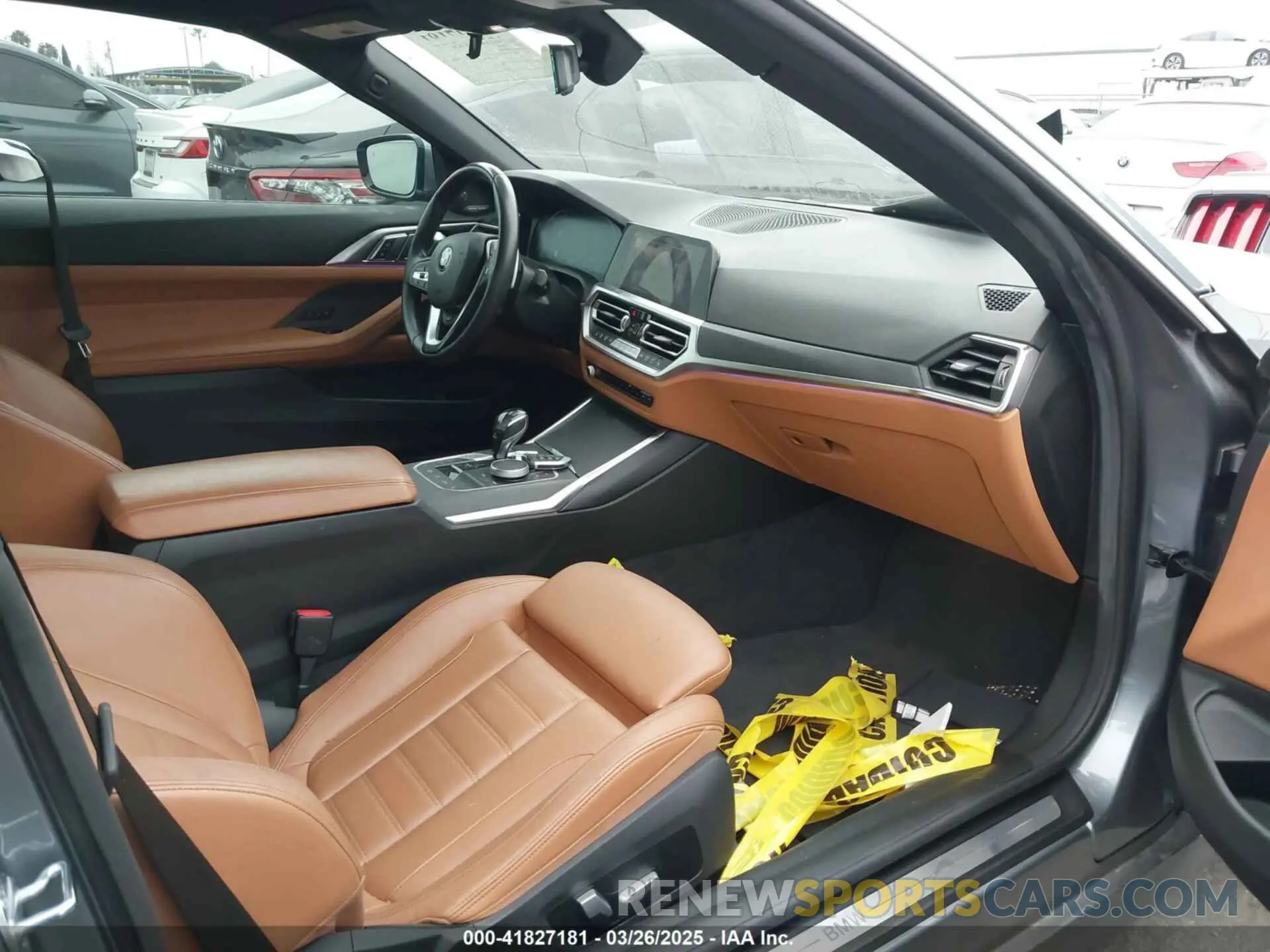 5 fotografías del automóvil dañado WBA23AT08MCH12990 BMW 430I 2021