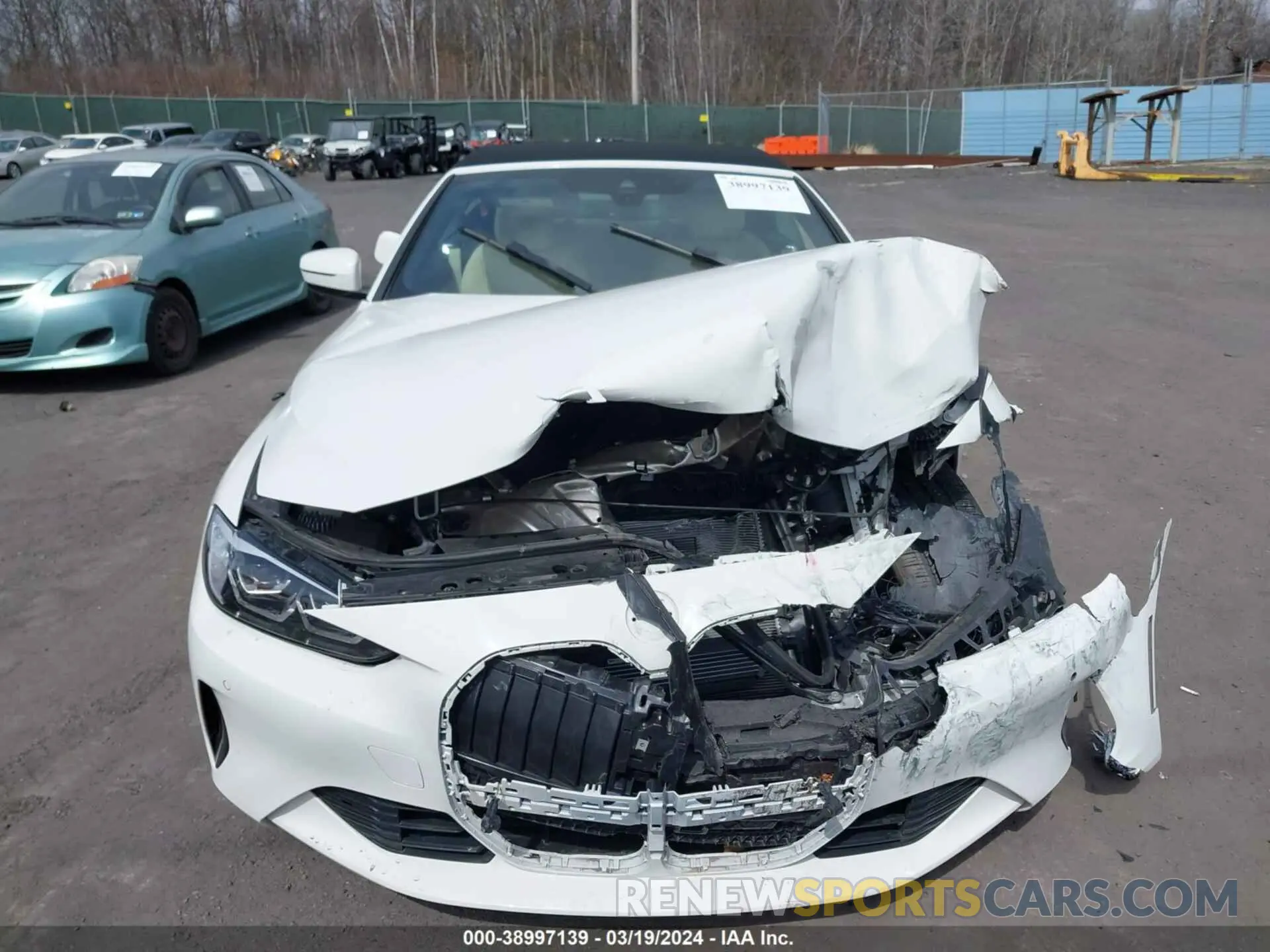 12 fotografías del automóvil dañado WBA23AT09MCH02386 BMW 430I 2021